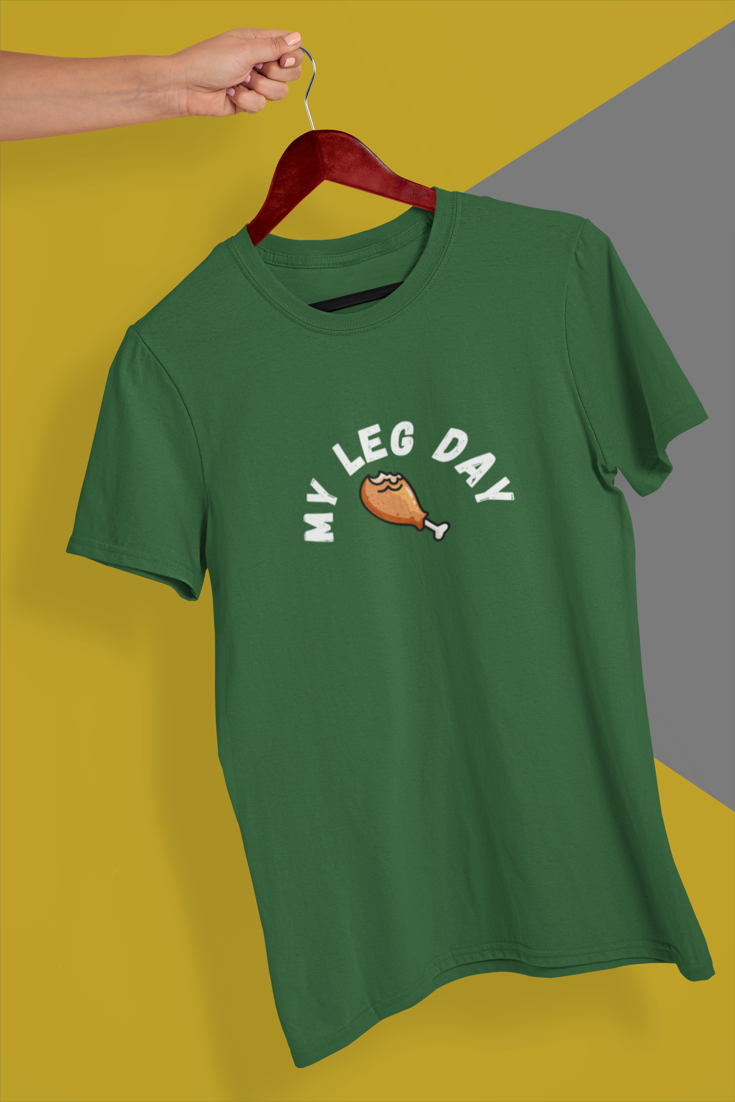 MY LEG DAY Classic Crew T-Shirt