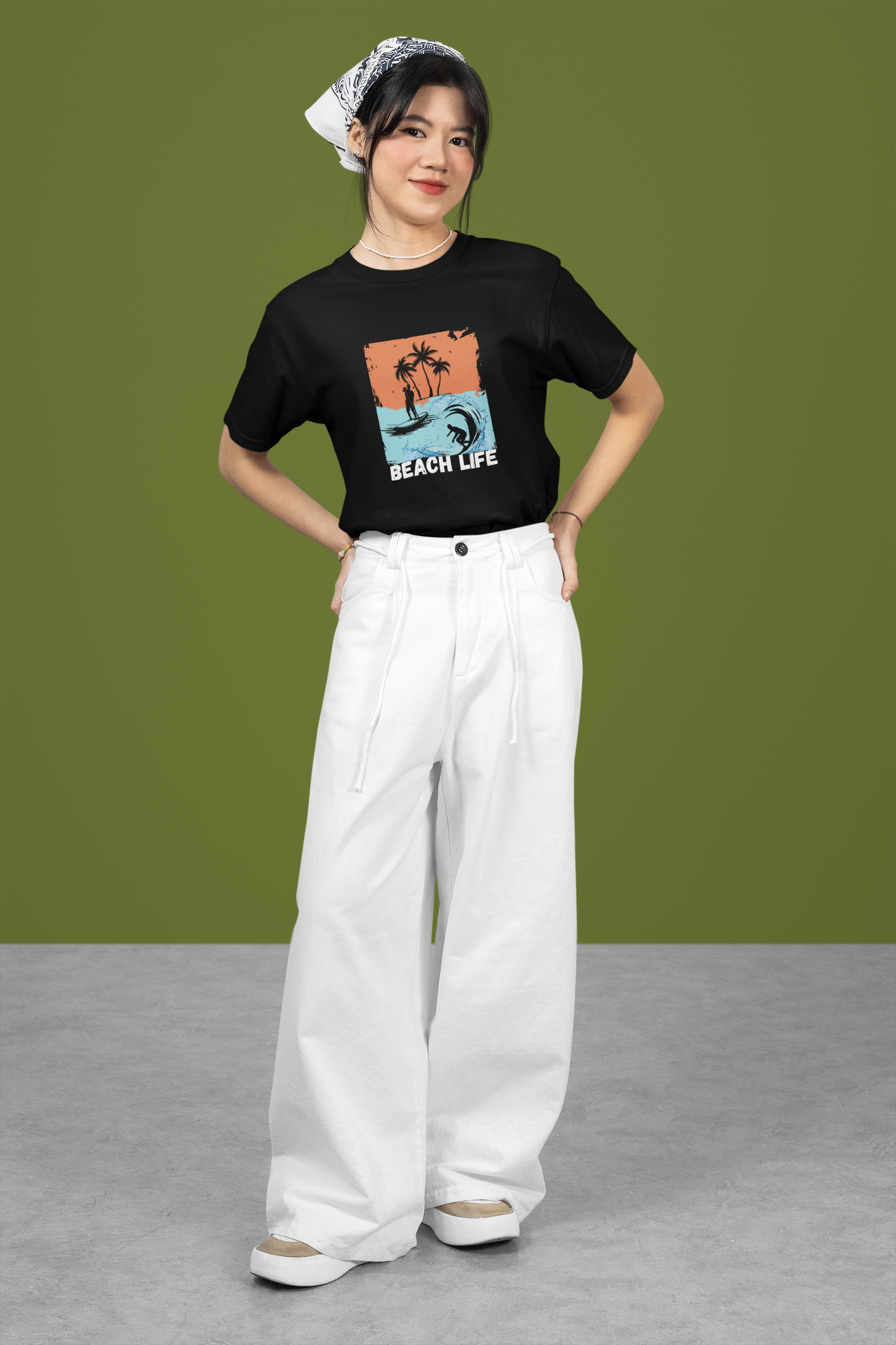Beach Life Unisex Oversized Classic T-Shirt