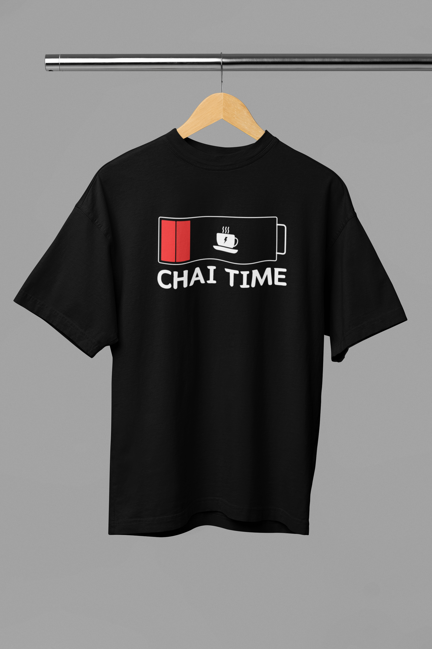 Chai Time Unisex Oversized Classic T-Shirt