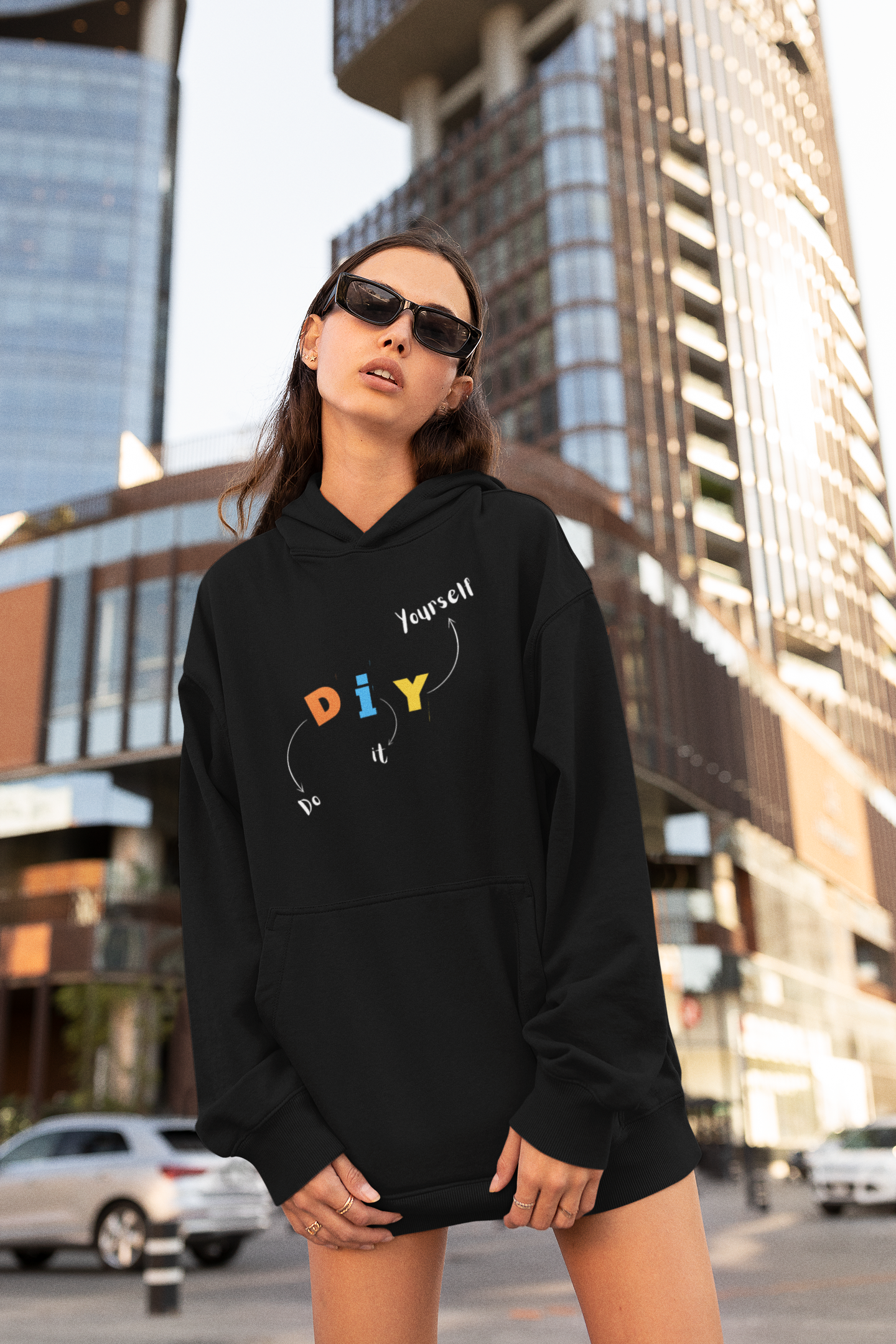 DIY Unisex Oversized Hoodie
