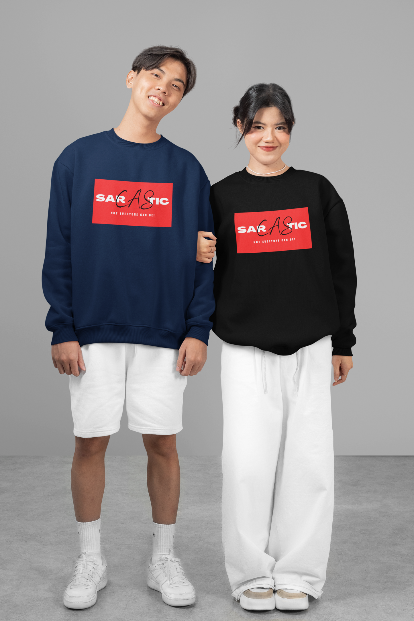 Sarcastic Unisex Oversized Sweatshirt
