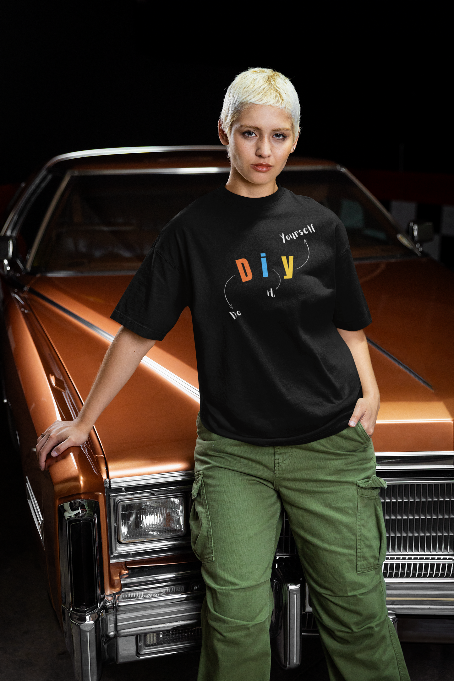 DIY Unisex Oversized Classic T-Shirt