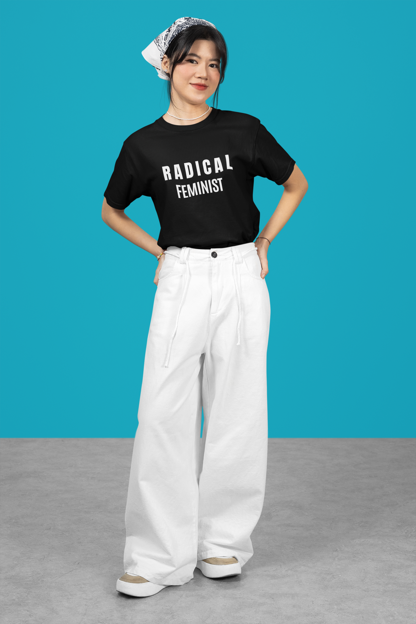 Radical Feminist Oversized Classic T-Shirt