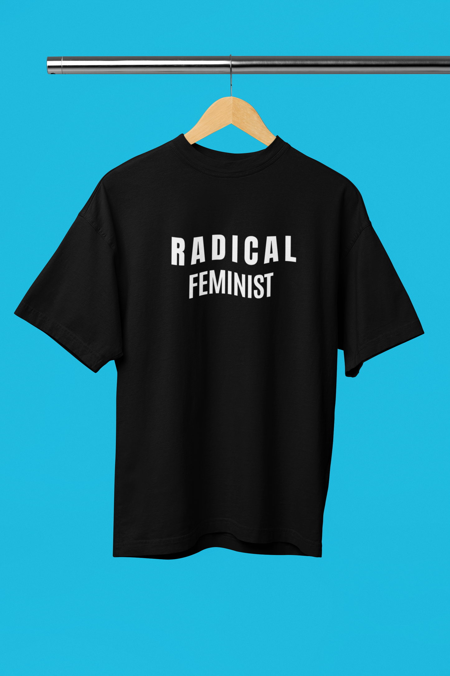Radical Feminist Oversized Classic T-Shirt
