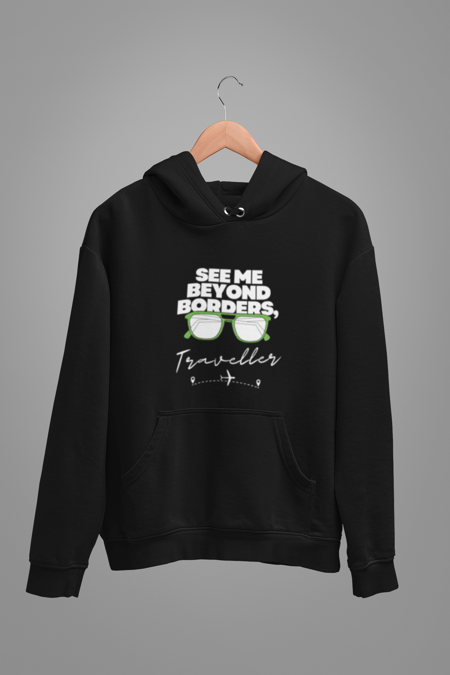 Traveller Unisex Oversized Hoodie