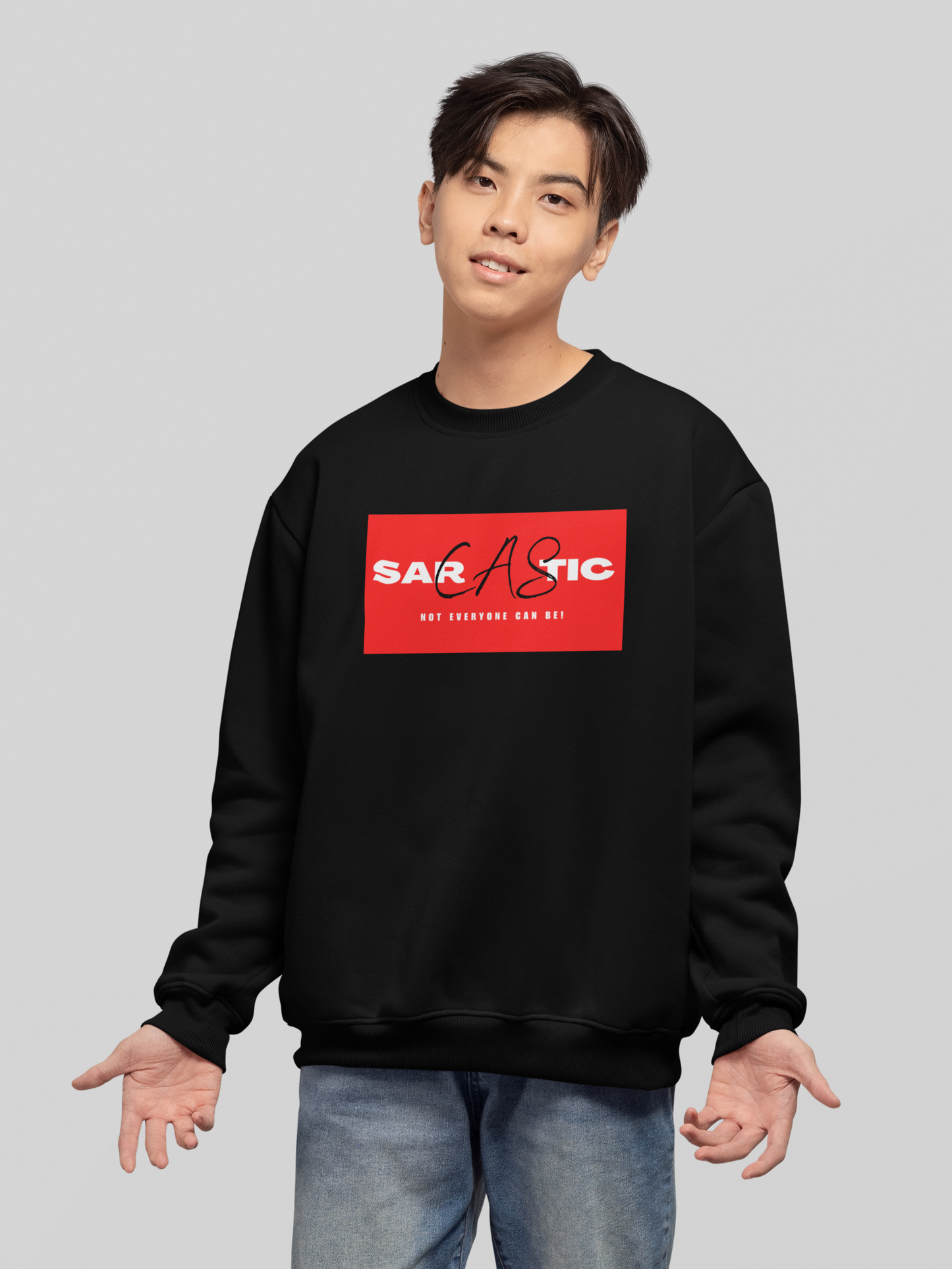 Sarcastic Unisex Oversized Sweatshirt