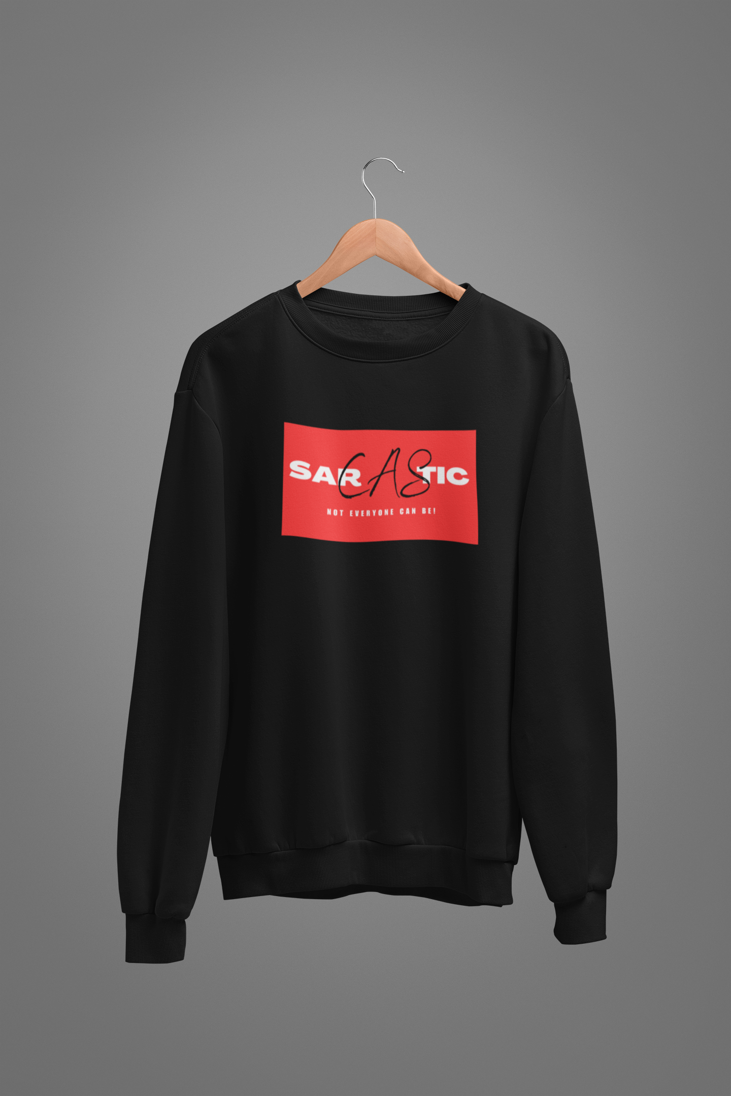 Sarcastic Unisex Oversized Sweatshirt
