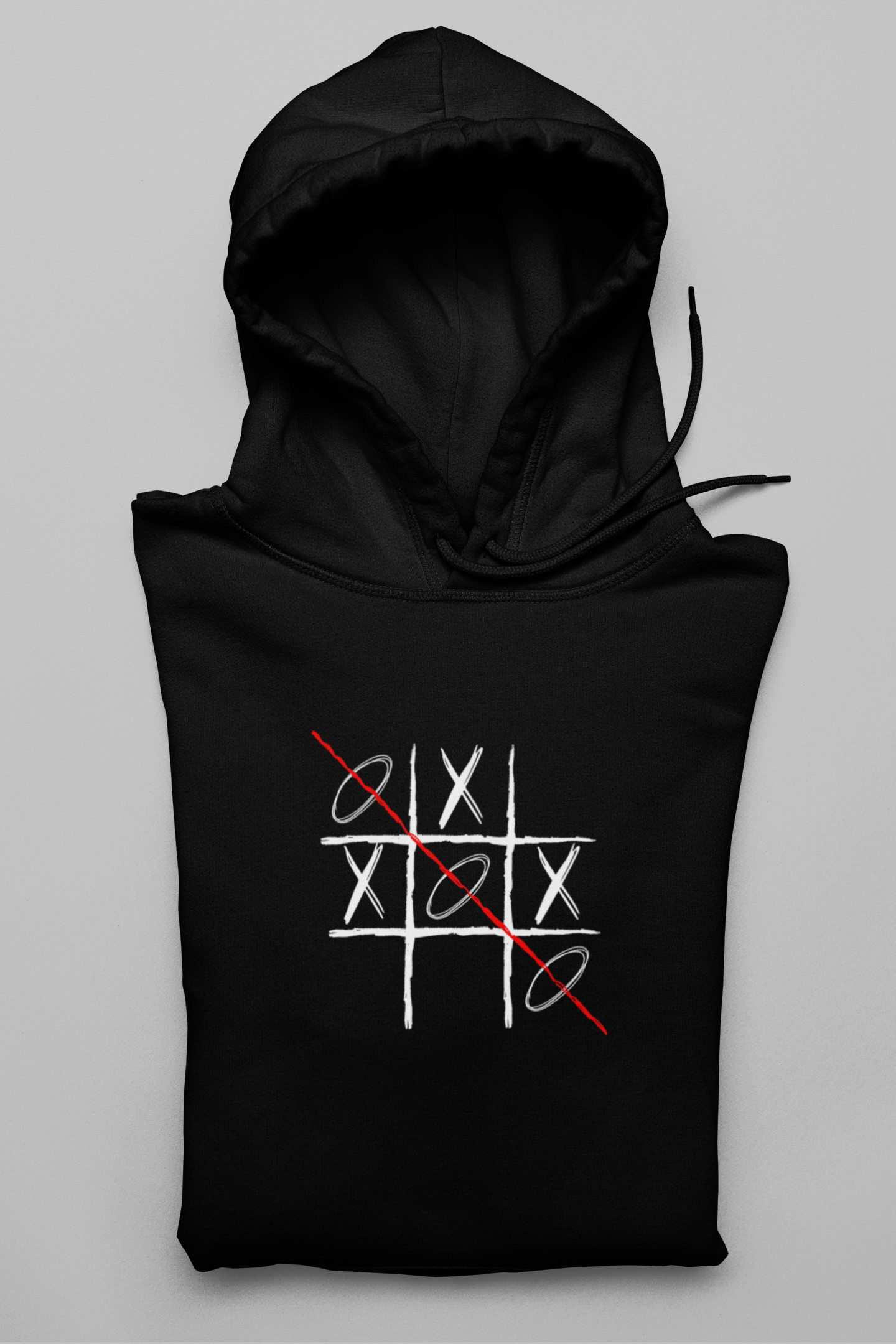 Tic Tac Toe Unisex Oversized Hoodie