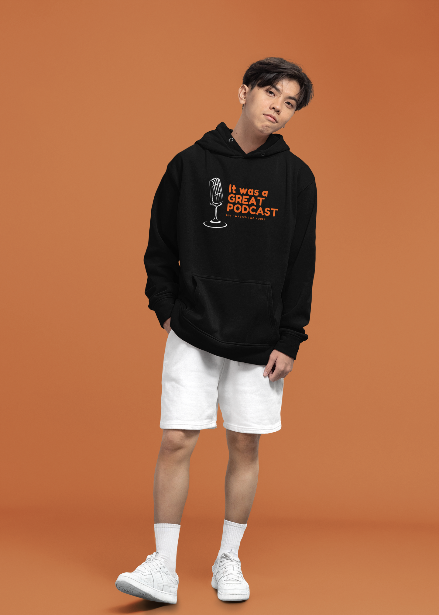 It was a Great Podcast Unisex Oversized Hoodie