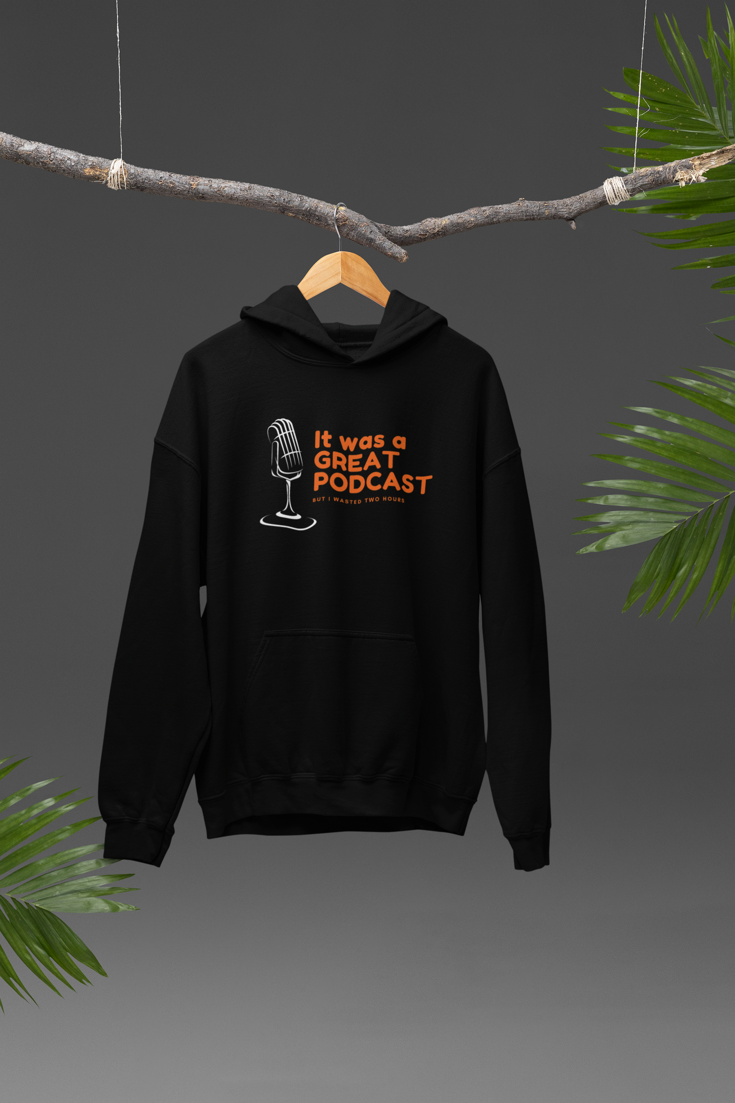 It was a Great Podcast Unisex Oversized Hoodie