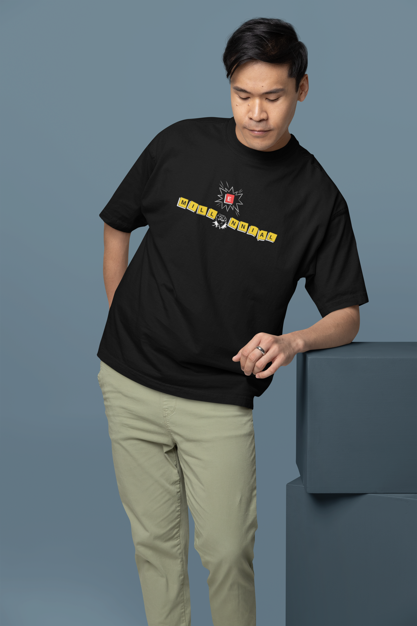 Millennial Unisex Oversized Classic T-Shirt