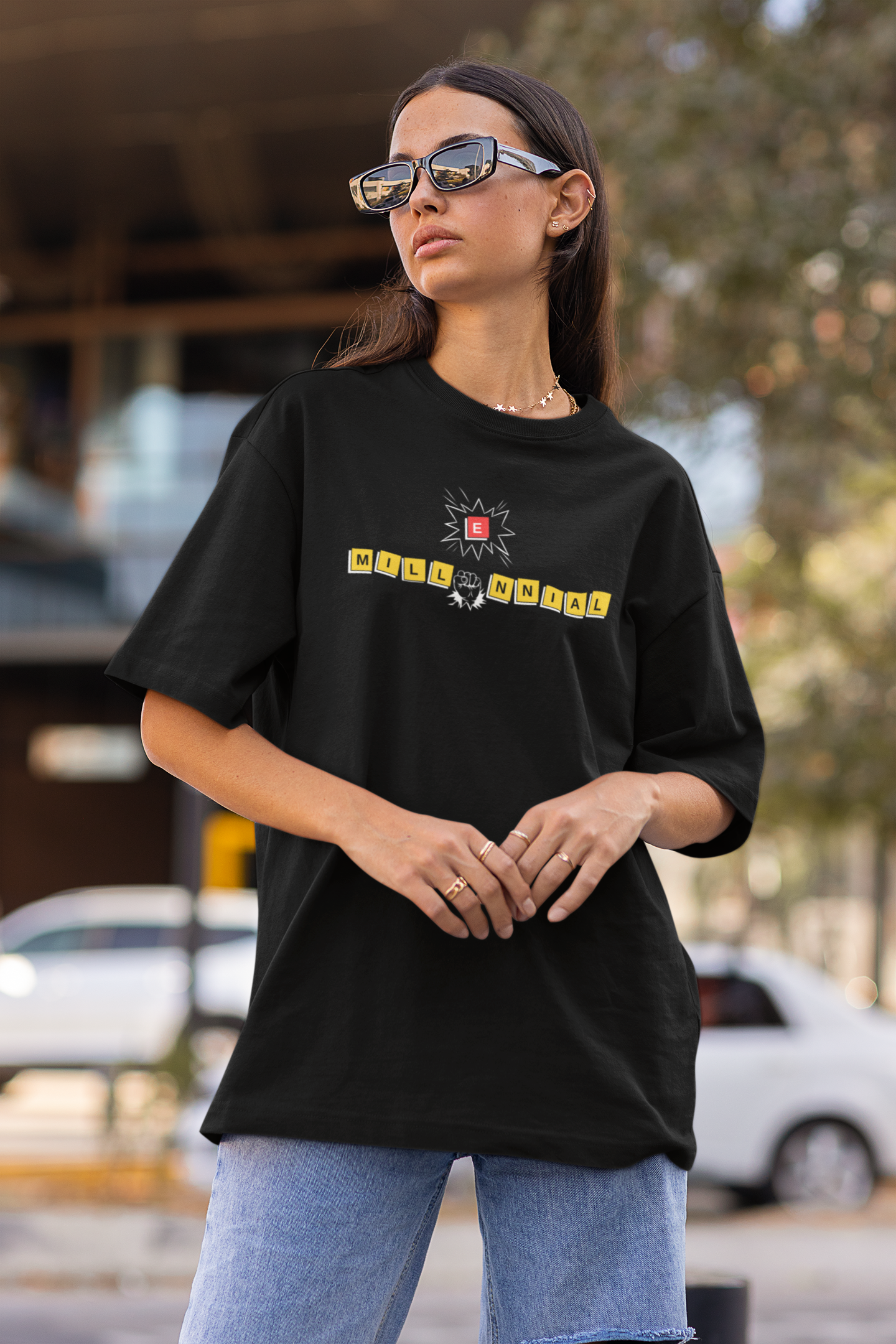 Millennial Unisex Oversized Classic T-Shirt