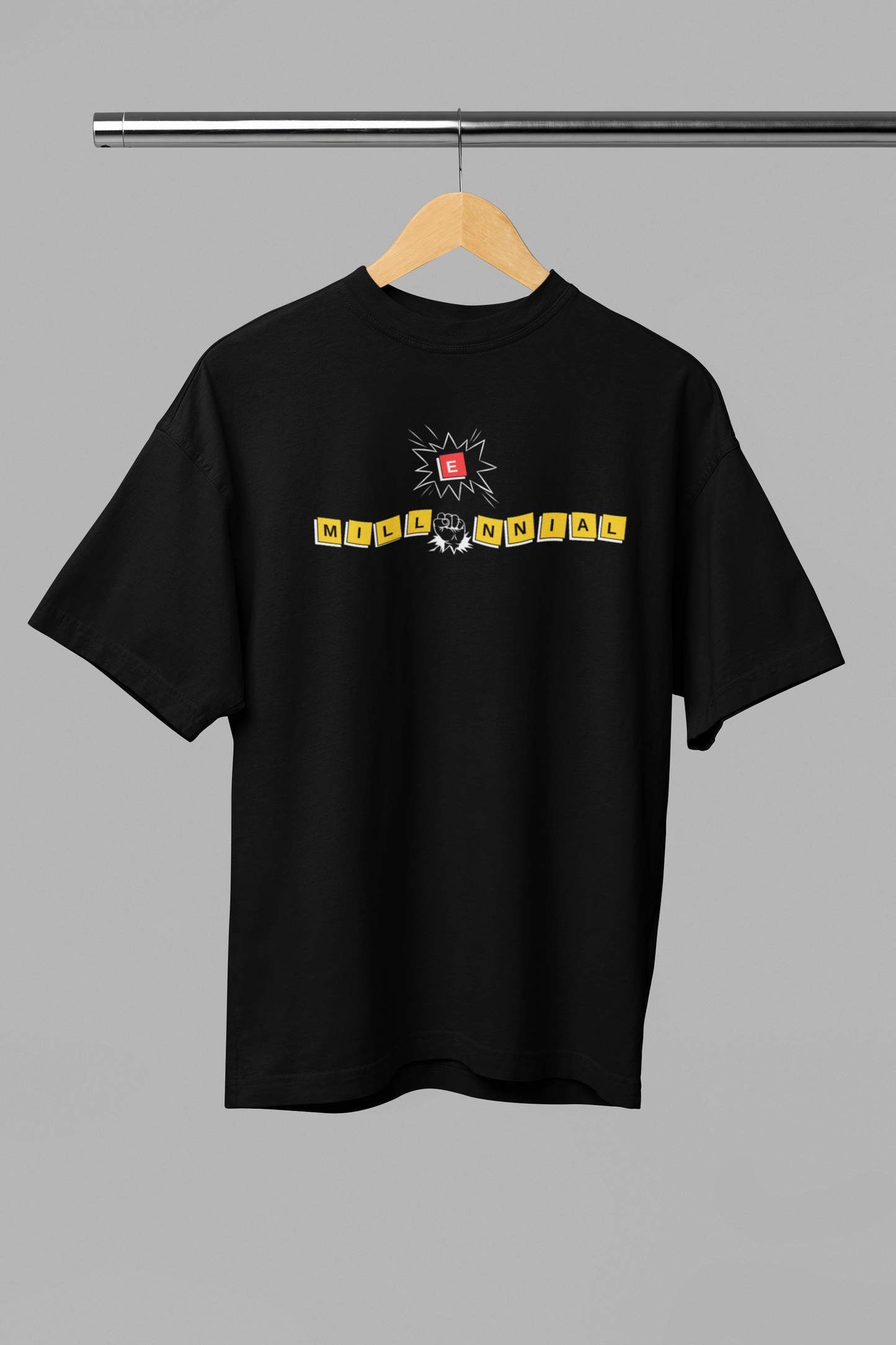Millennial Unisex Oversized Classic T-Shirt