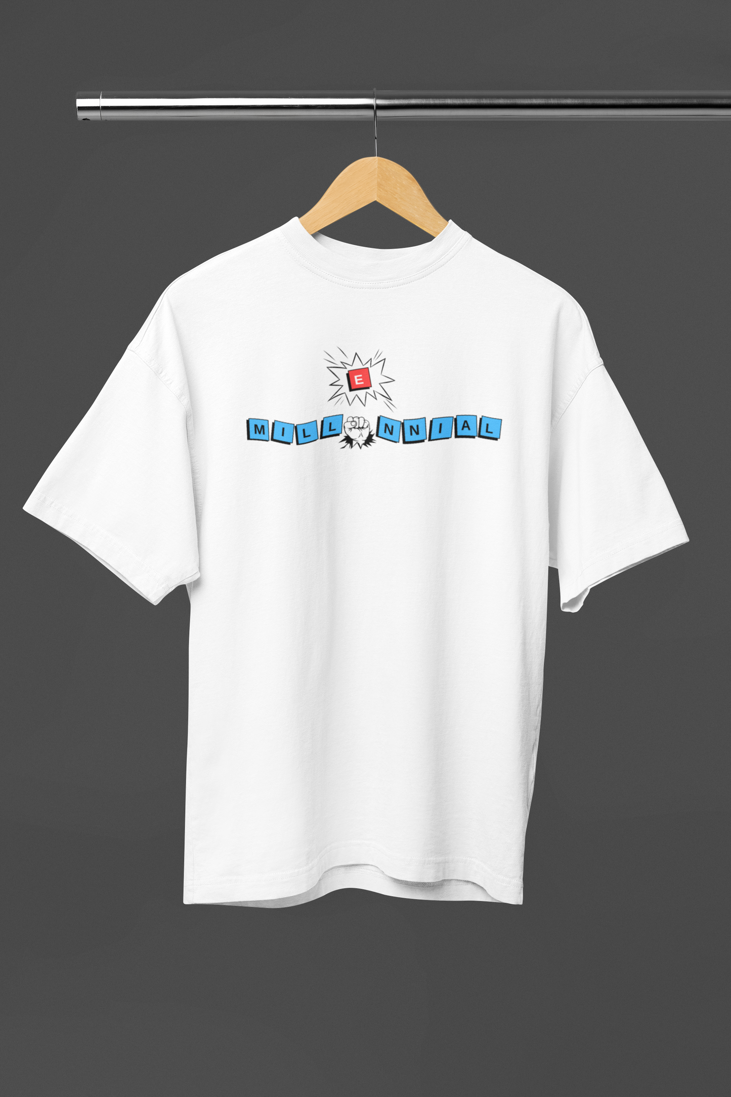 Millennial Unisex Oversized Classic T-Shirt
