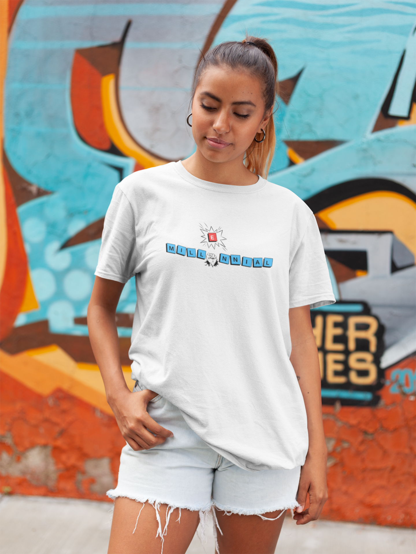 Millennial Unisex Oversized Classic T-Shirt