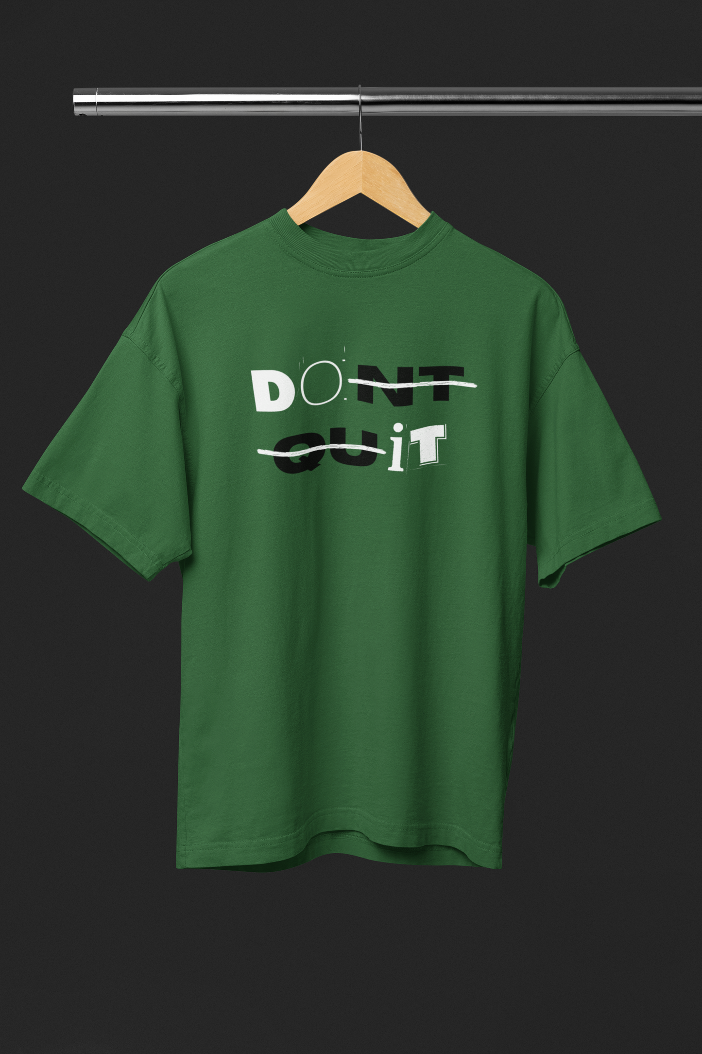 Don't Quit Unisex Oversized Classic T-Shirt