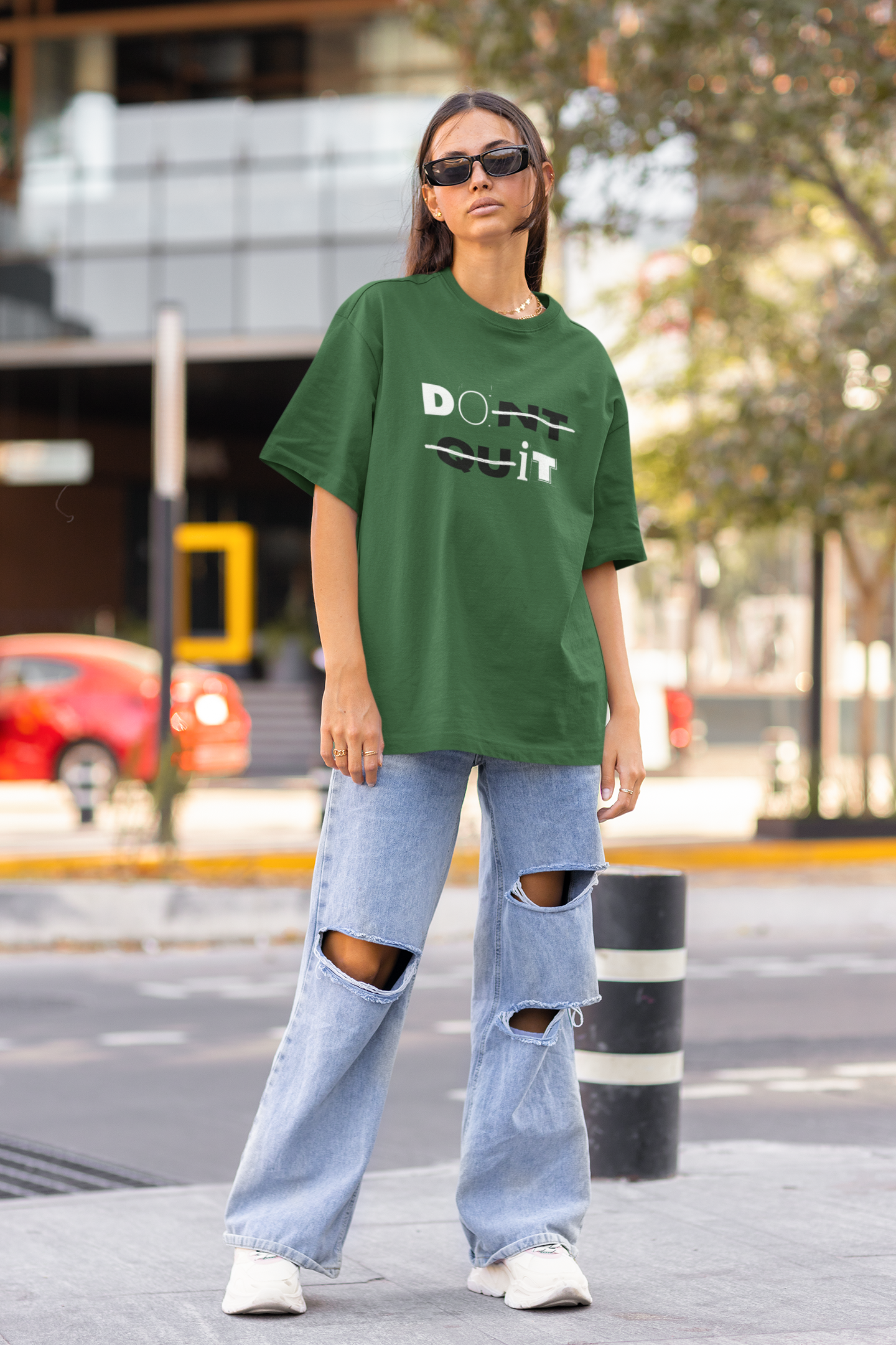 Don't Quit Unisex Oversized Classic T-Shirt
