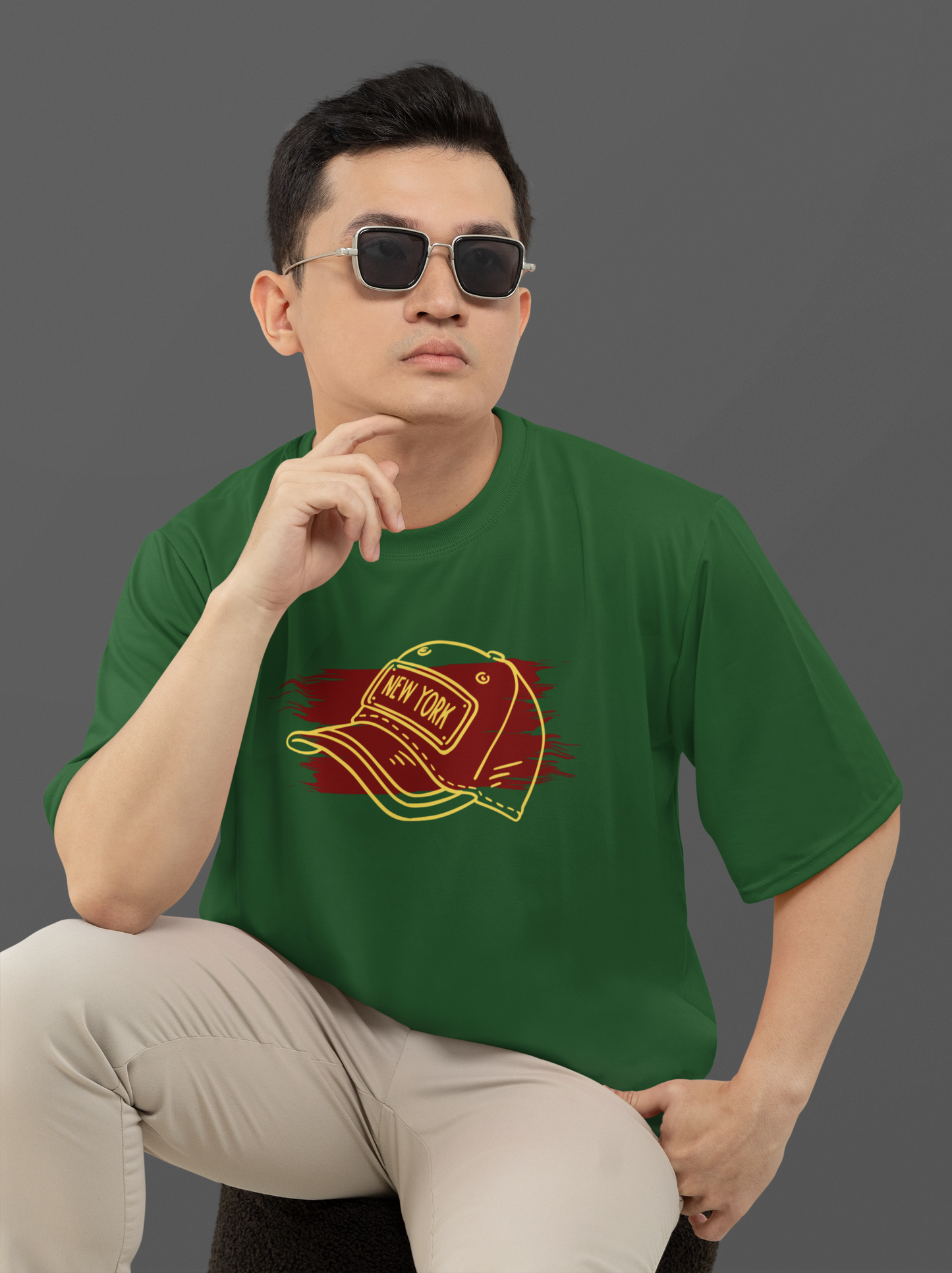 New York Unisex Oversized Classic T-Shirt