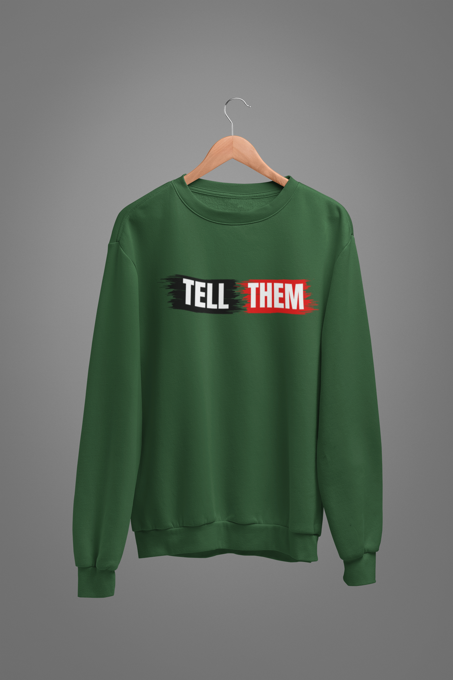 TELL THEM Unisex Oversized Sweatshirt