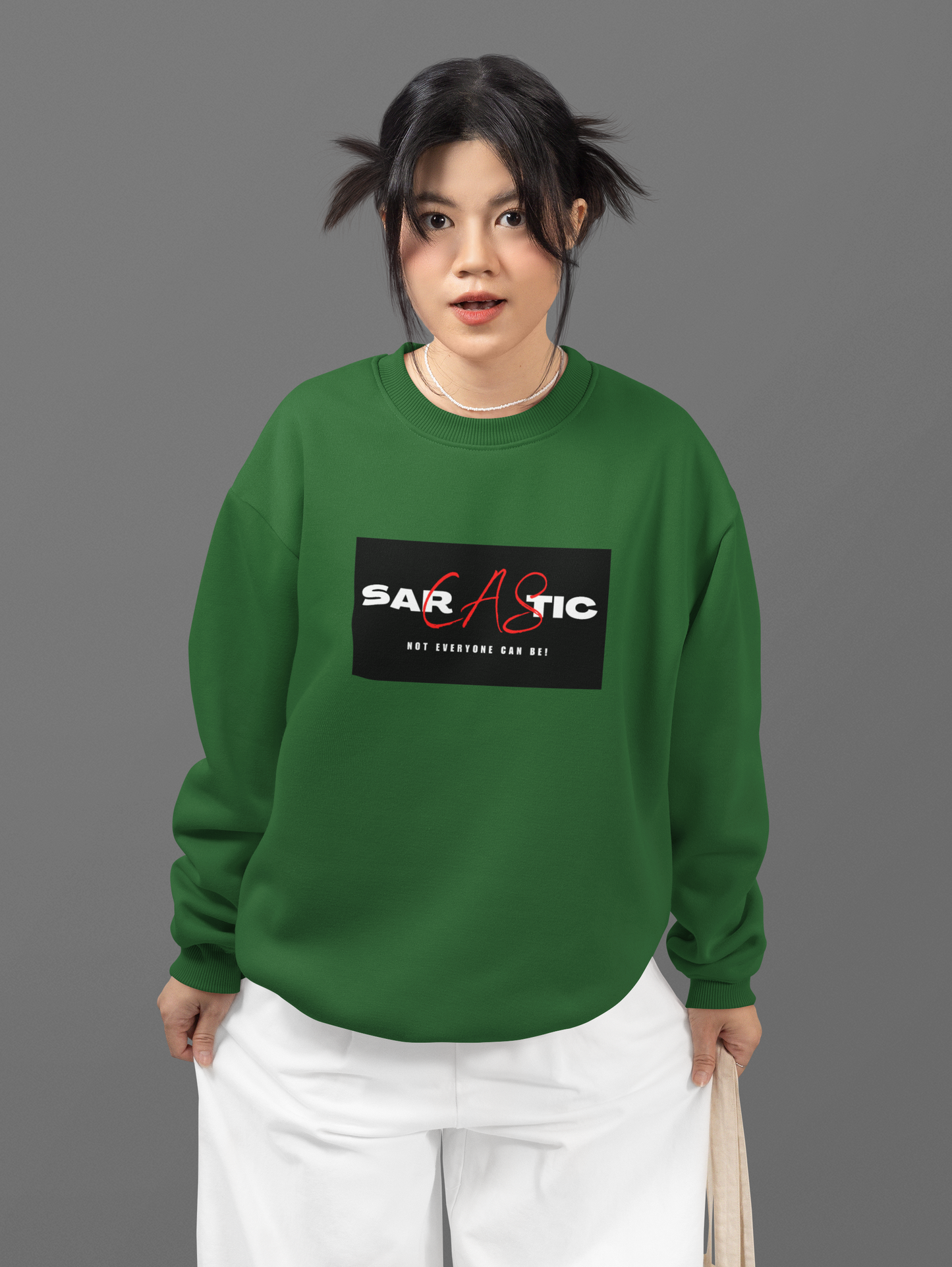 Sarcastic Unisex Oversized Sweatshirt