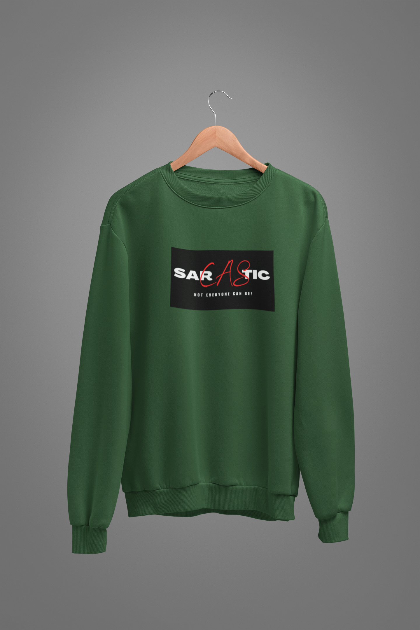 Sarcastic Unisex Oversized Sweatshirt