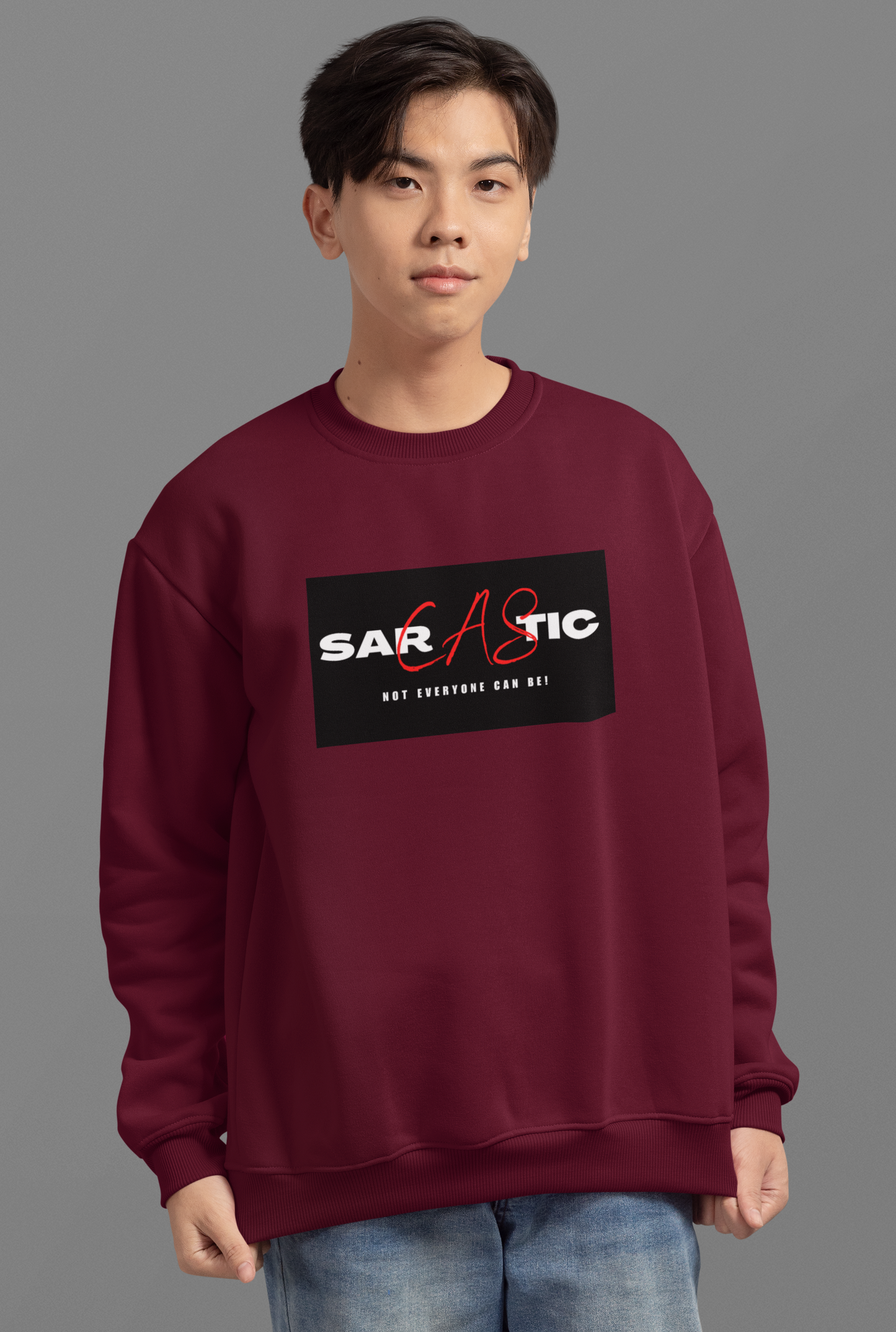 Sarcastic Unisex Oversized Sweatshirt