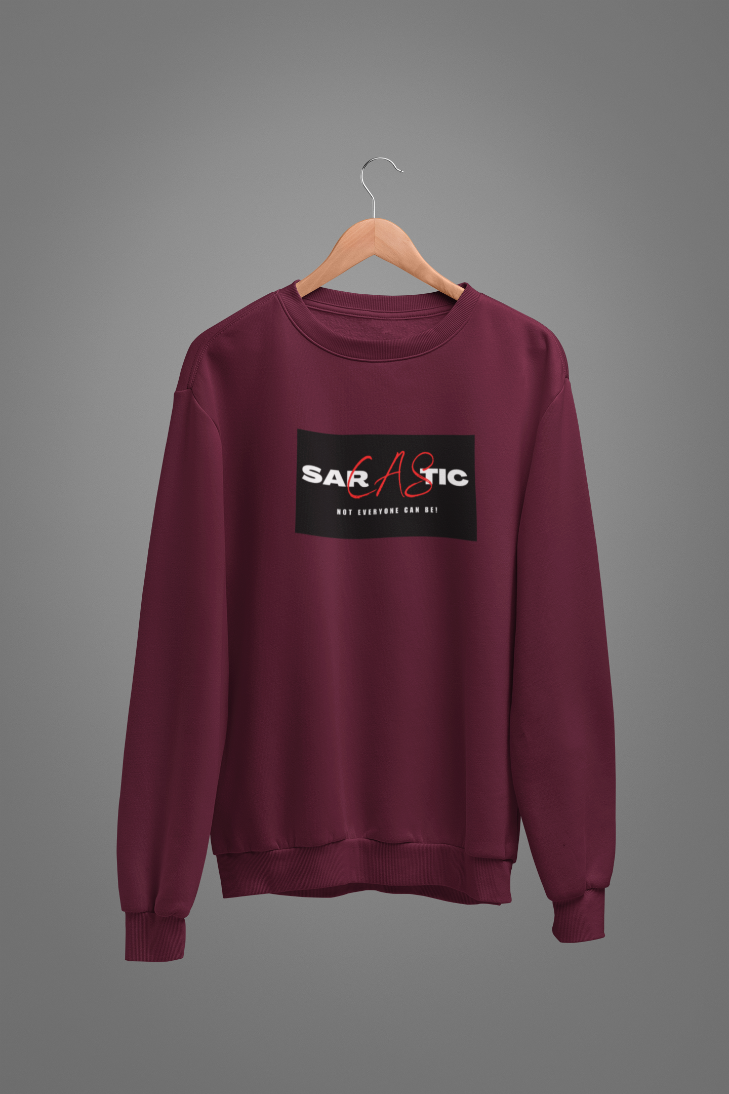 Sarcastic Unisex Oversized Sweatshirt
