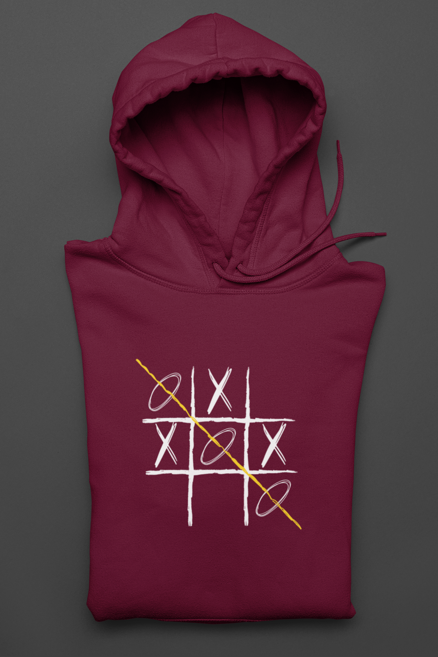 Tic Tac Toe Unisex Oversized Hoodie