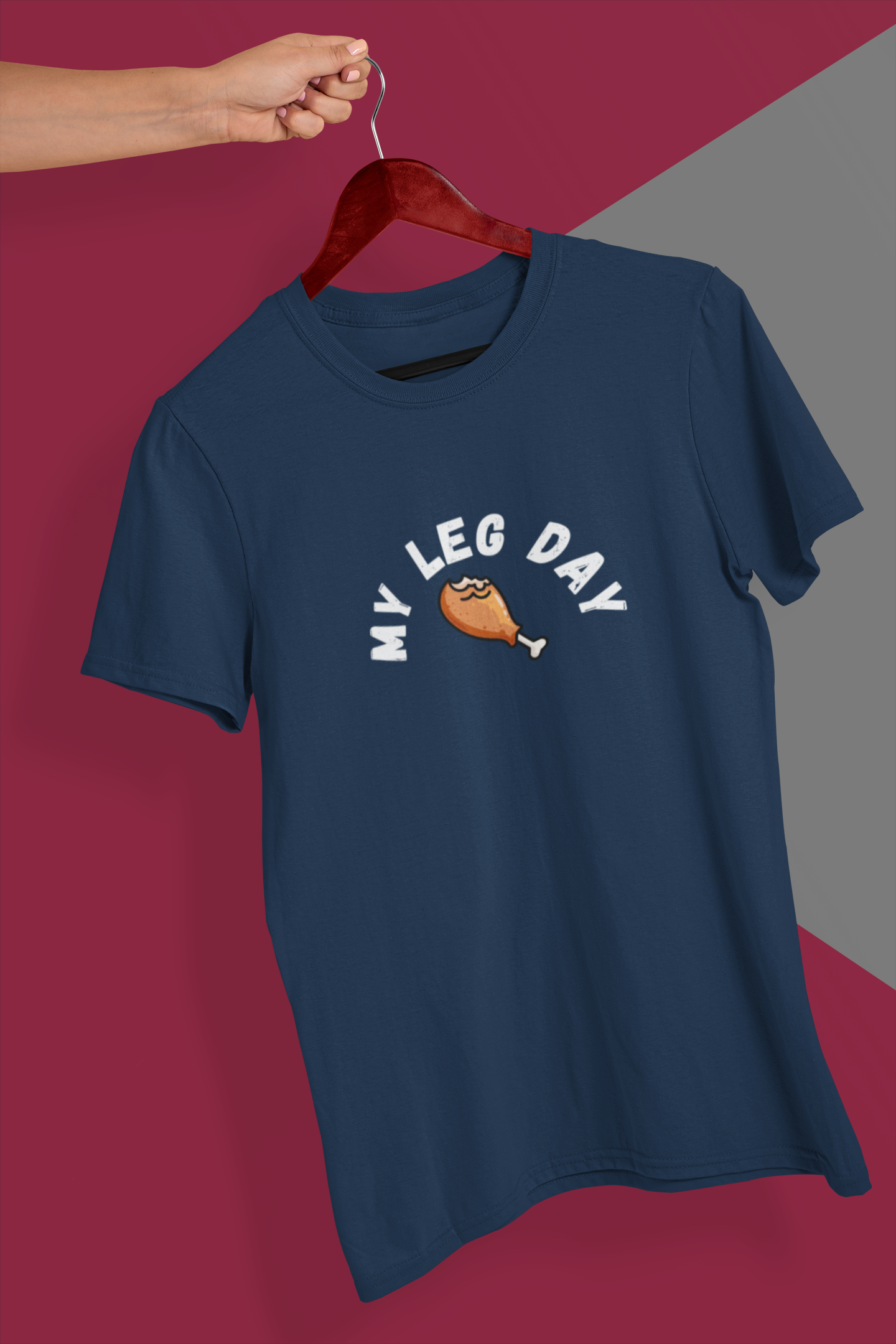 MY LEG DAY Classic Crew T-Shirt