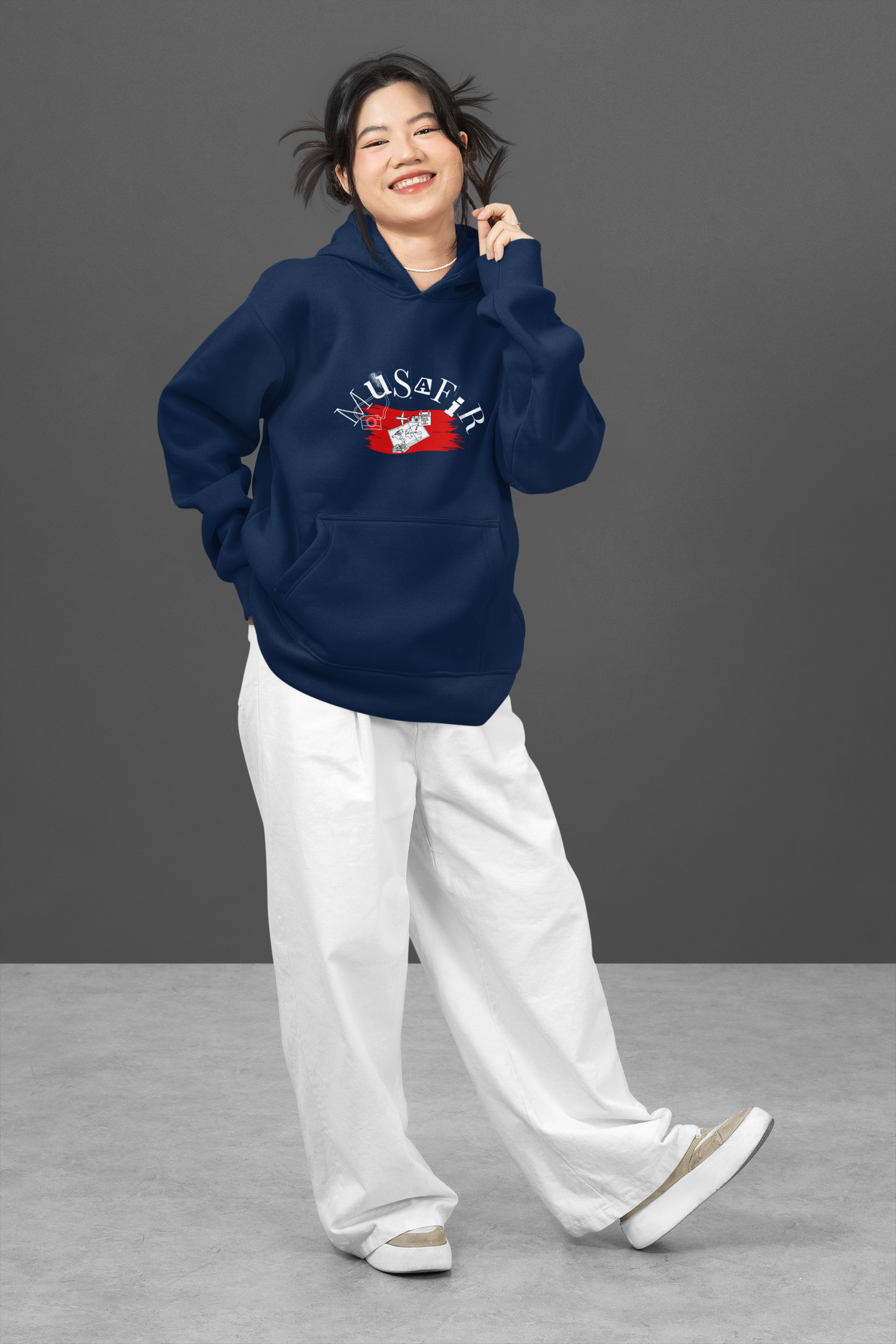 Musafir Unisex Oversized Hoodie