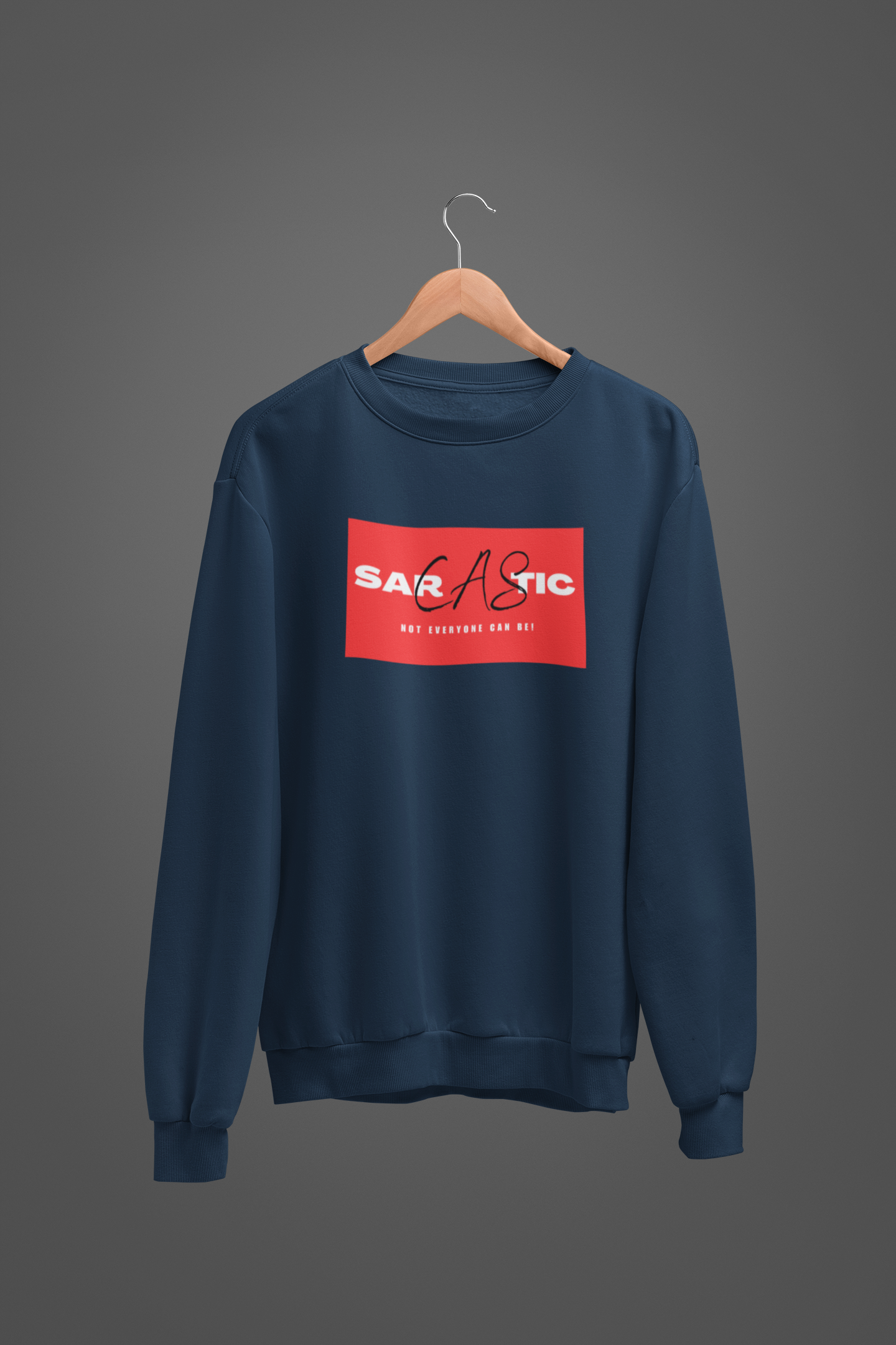 Sarcastic Unisex Oversized Sweatshirt
