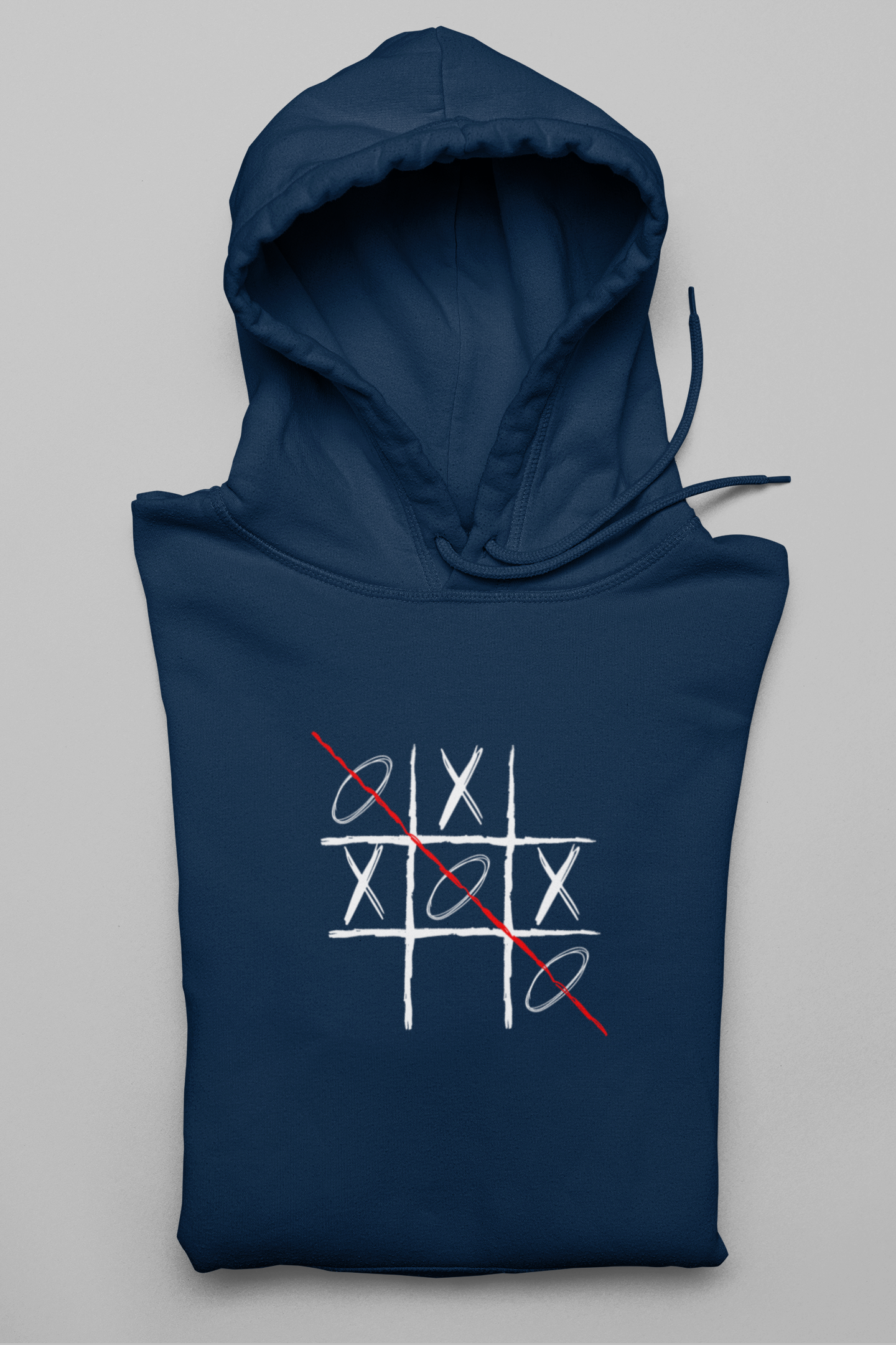 Tic Tac Toe Unisex Oversized Hoodie