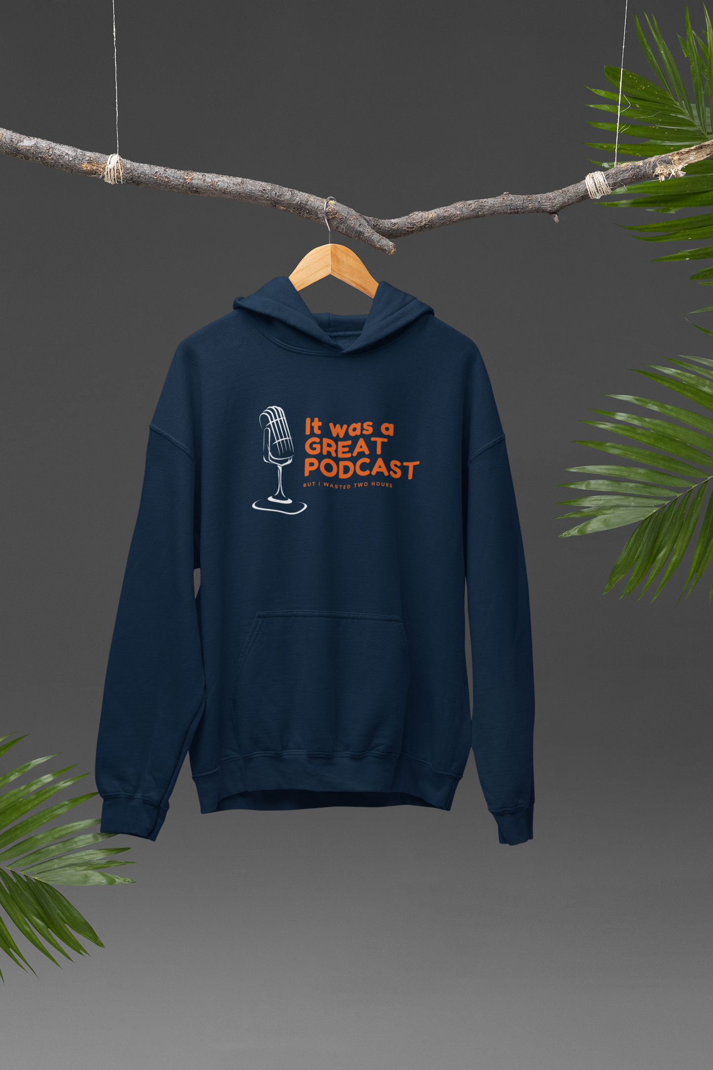 It was a Great Podcast Unisex Oversized Hoodie