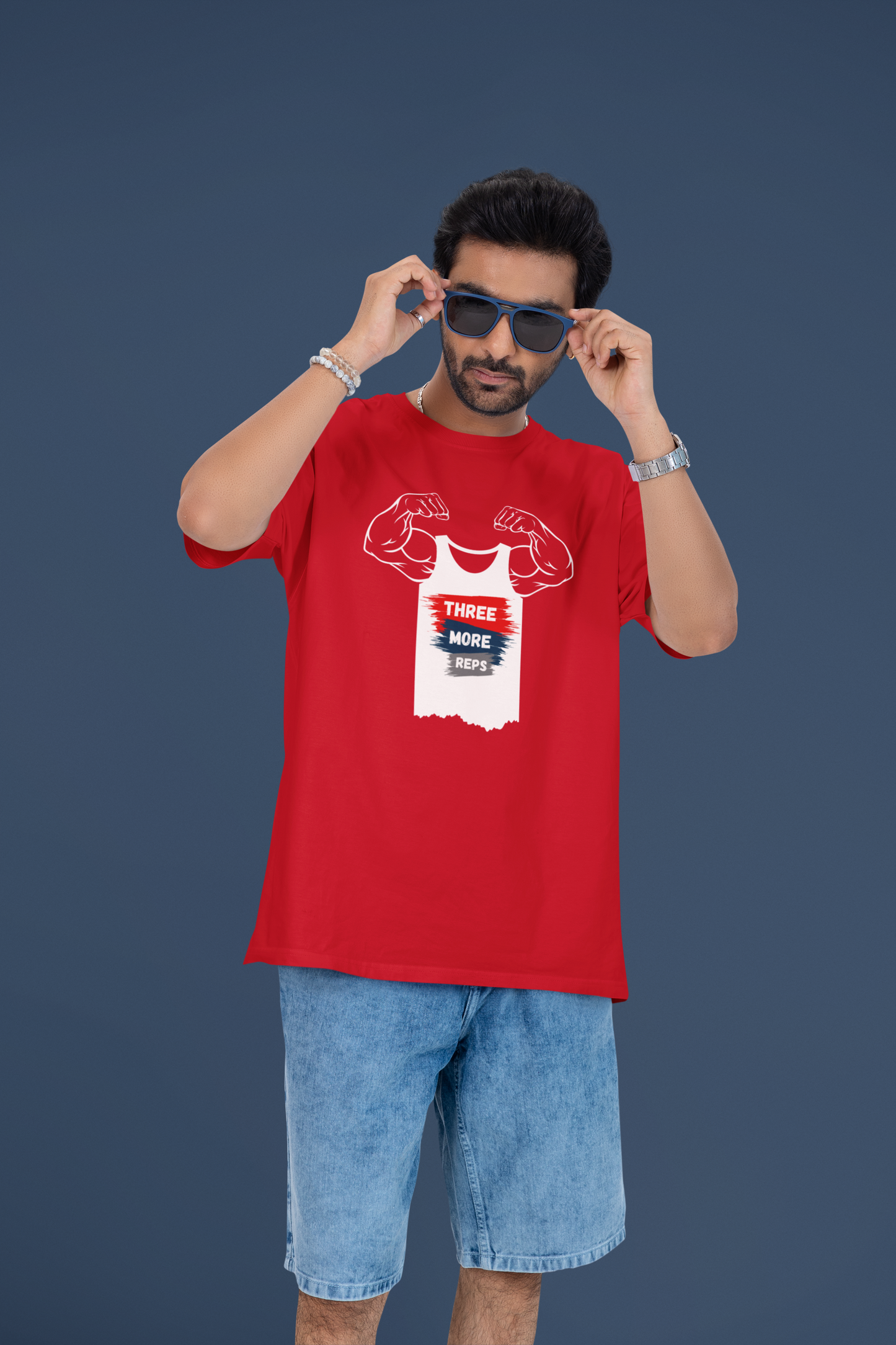 Three More Reps Unisex Oversized Classic T-Shirt