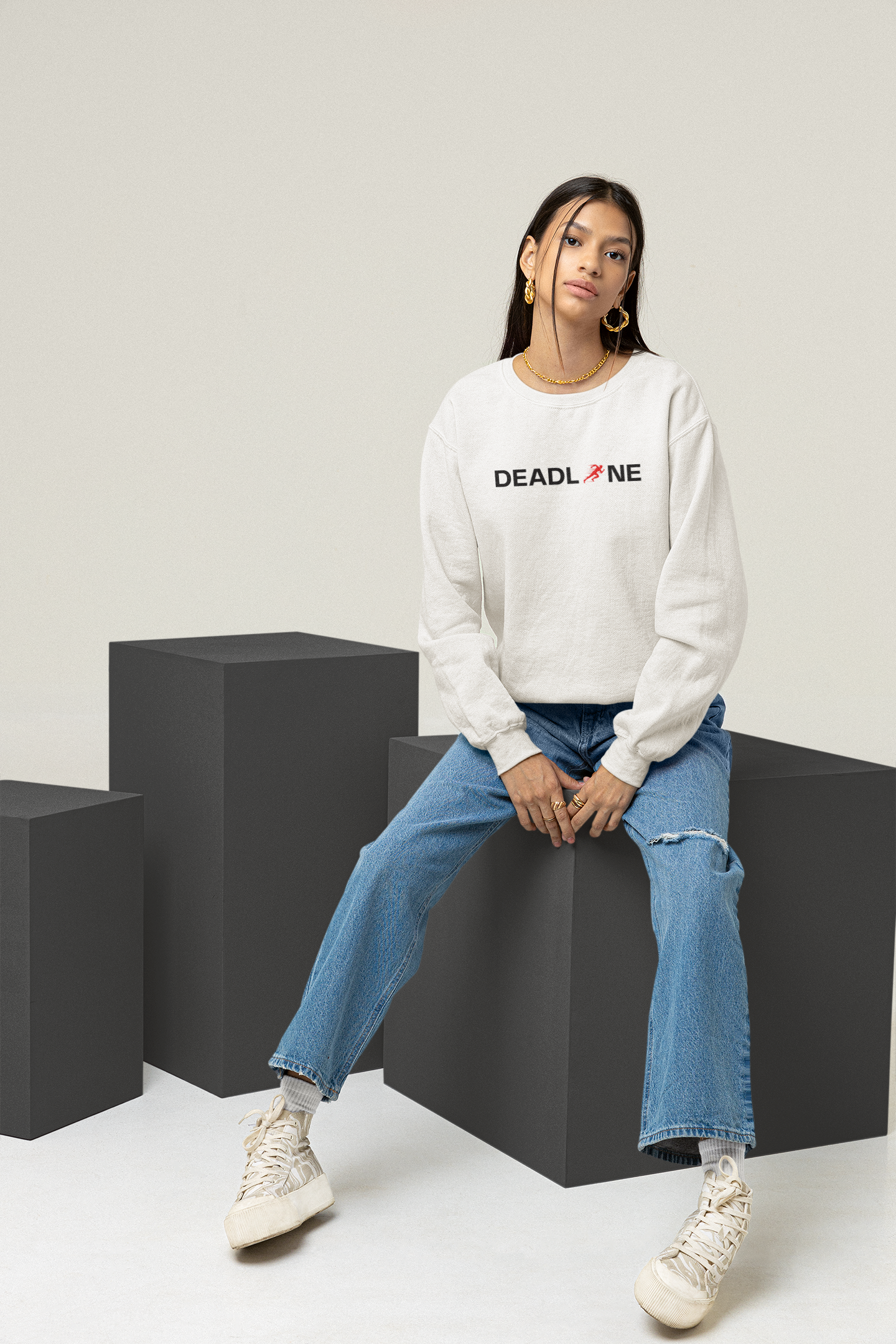 DEADLINE Unisex Oversized Sweatshirt