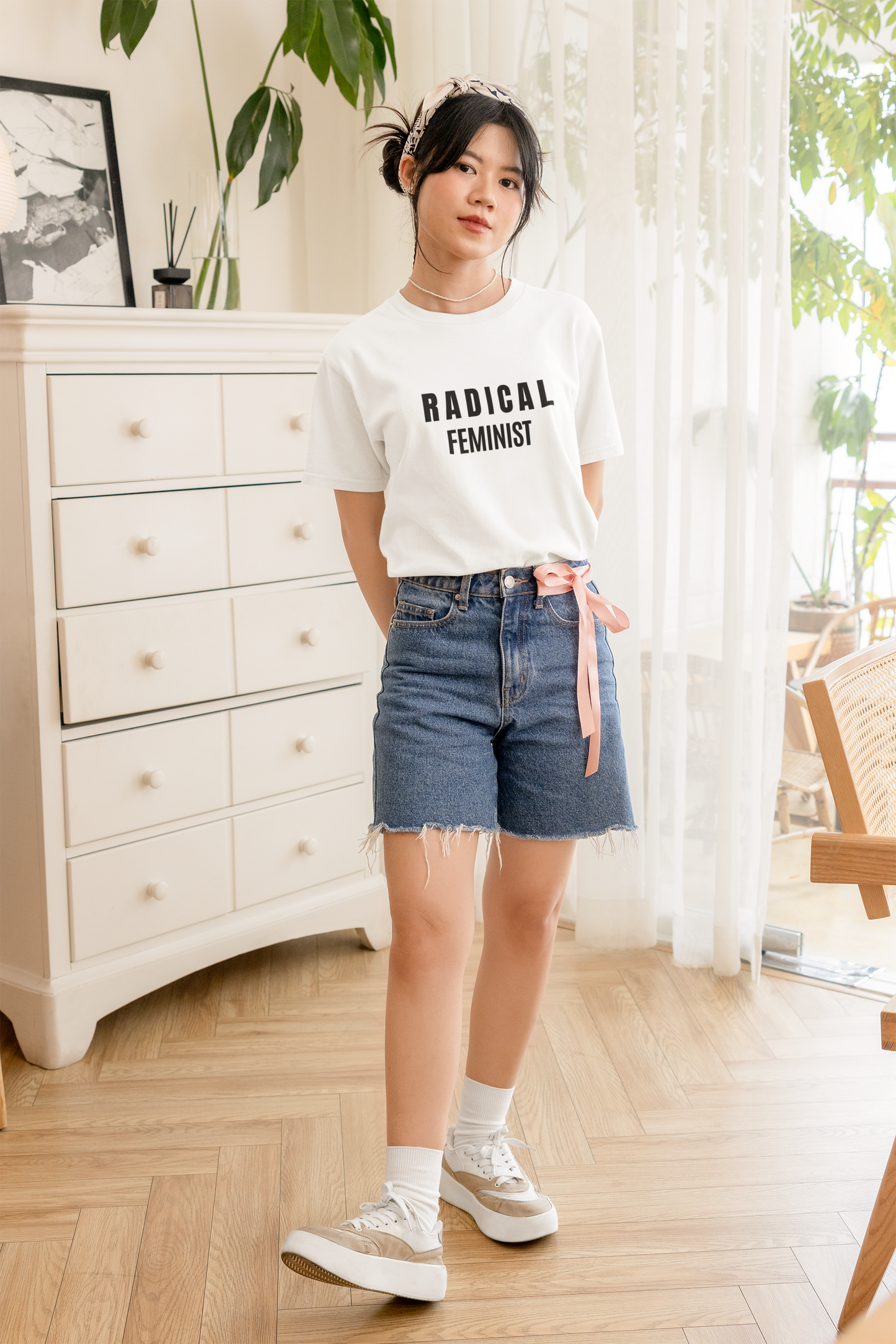 Radical Feminist Oversized Classic T-Shirt