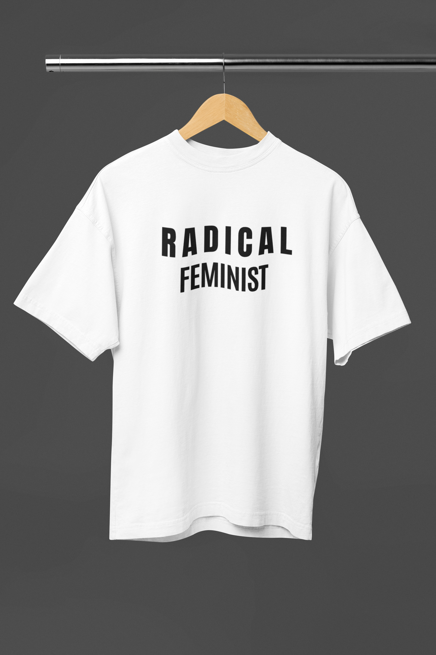 Radical Feminist Oversized Classic T-Shirt