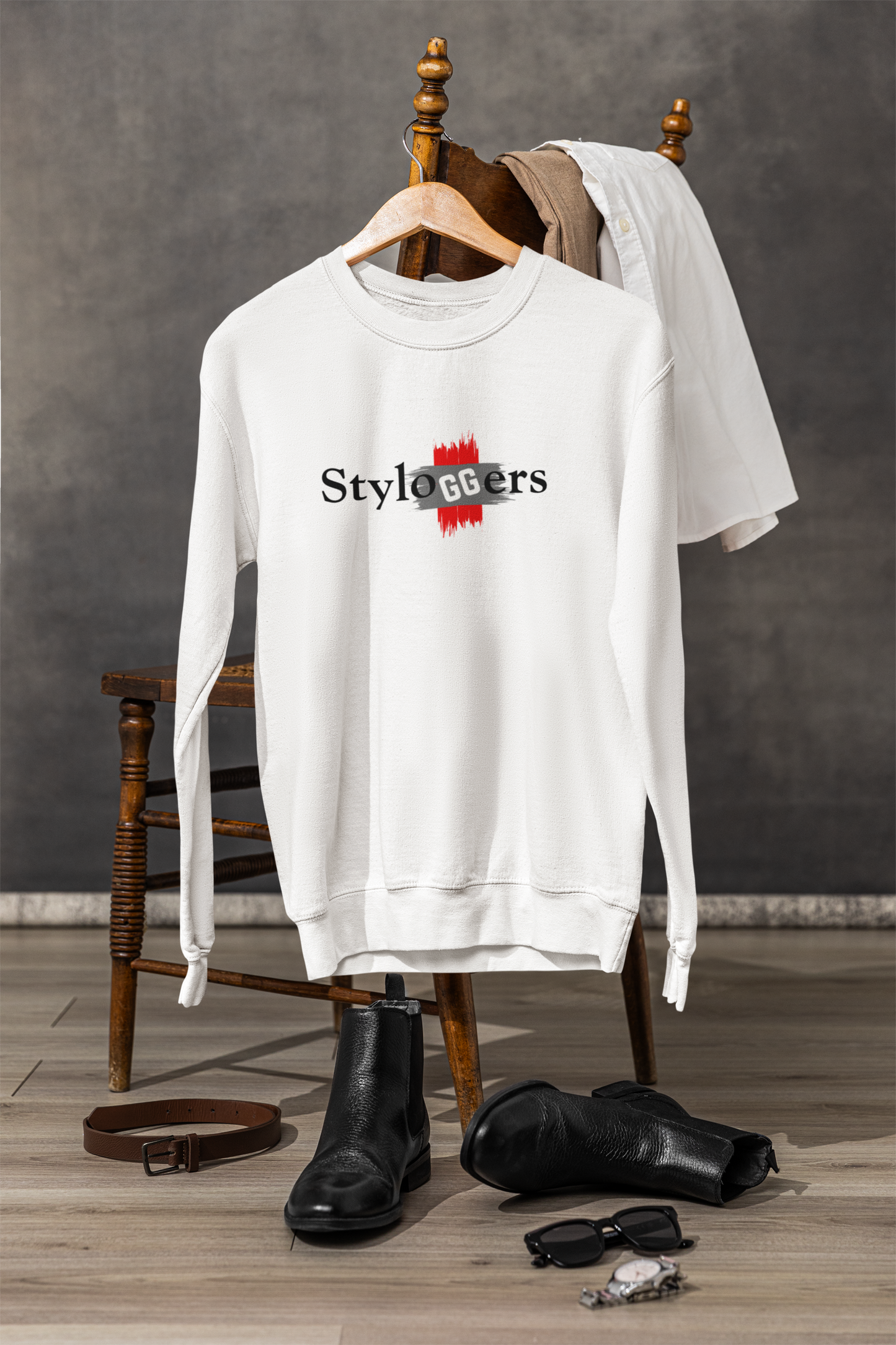 Styloggers Unisex Oversized Sweatshirt