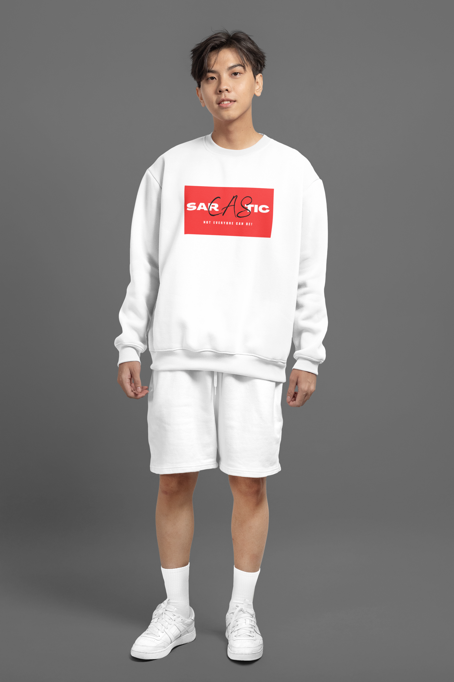 Sarcastic Unisex Oversized Sweatshirt