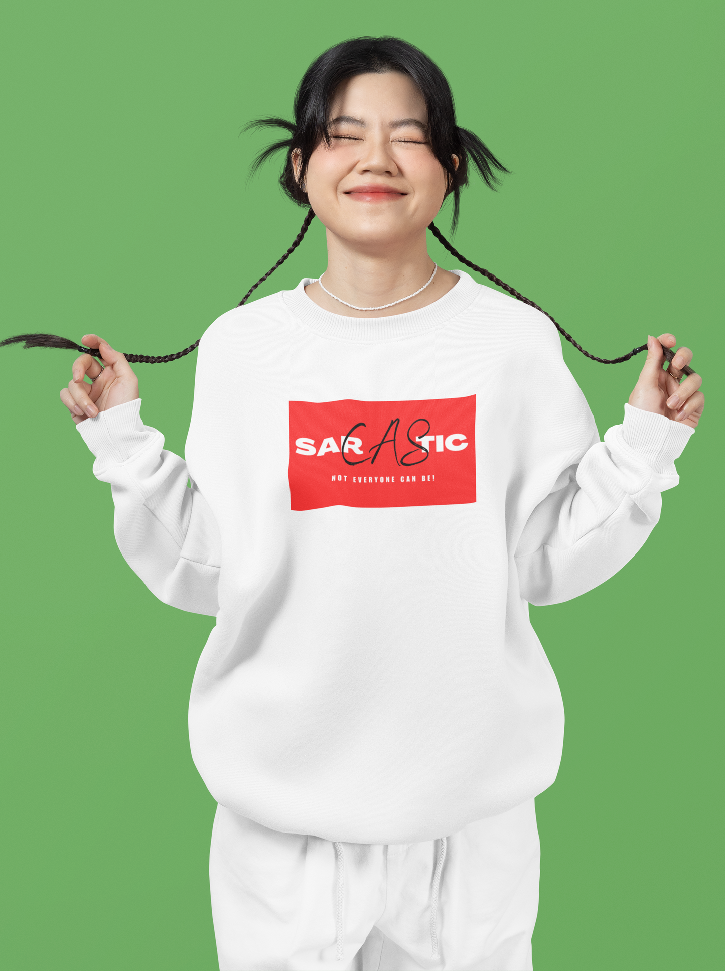 Sarcastic Unisex Oversized Sweatshirt