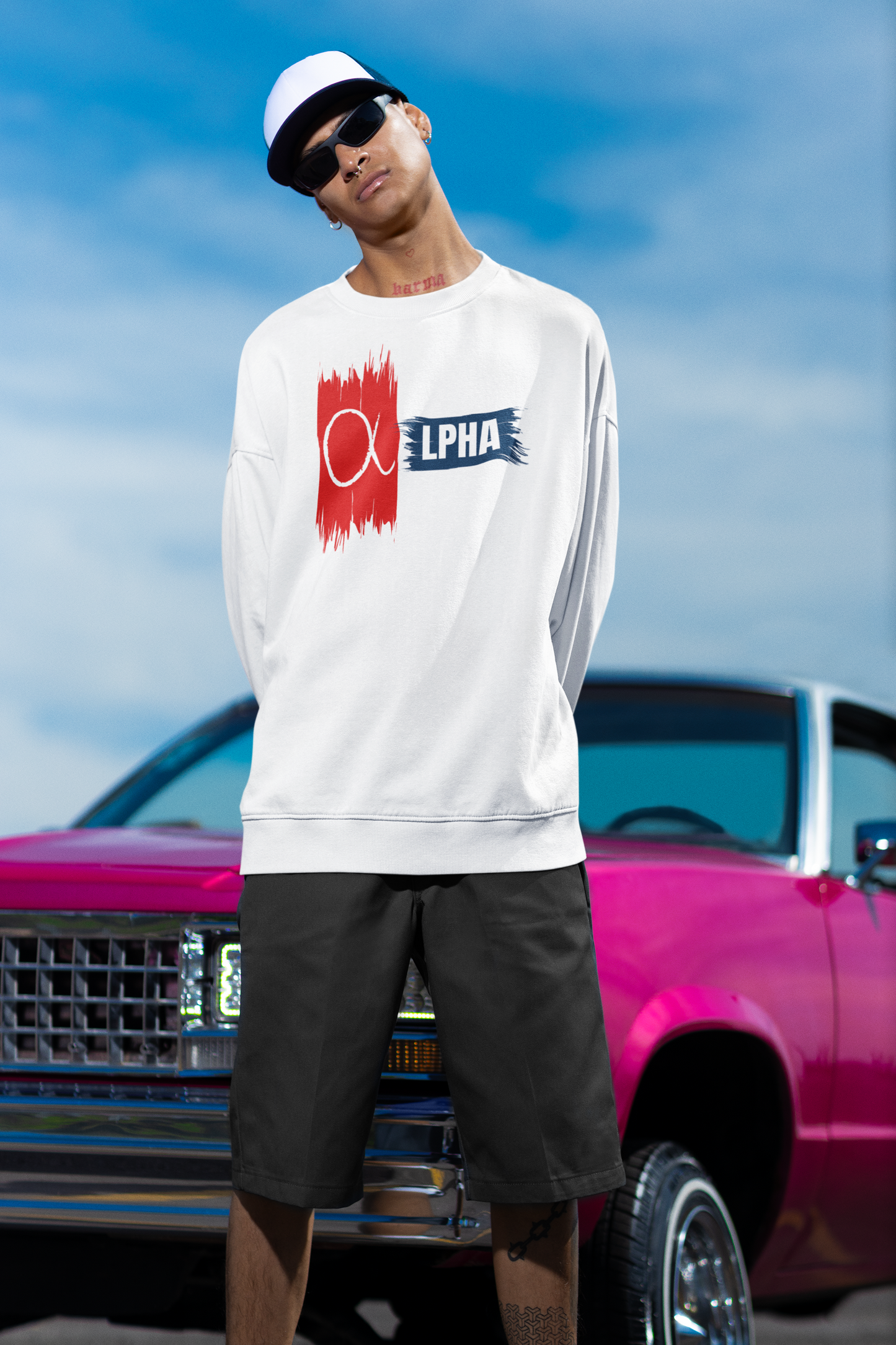 Alpha Oversized Sweatshirt