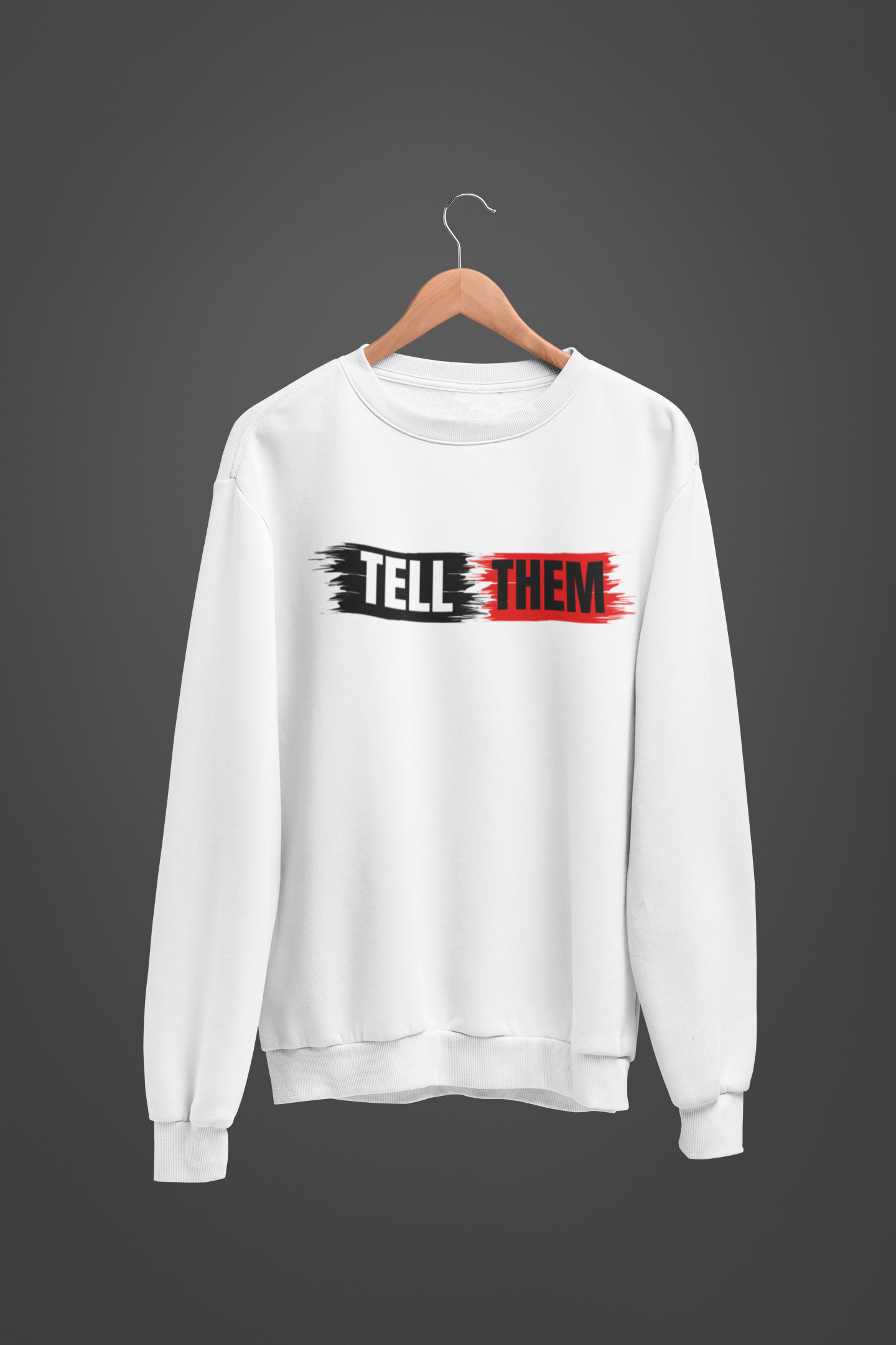 TELL THEM Unisex Oversized Sweatshirt