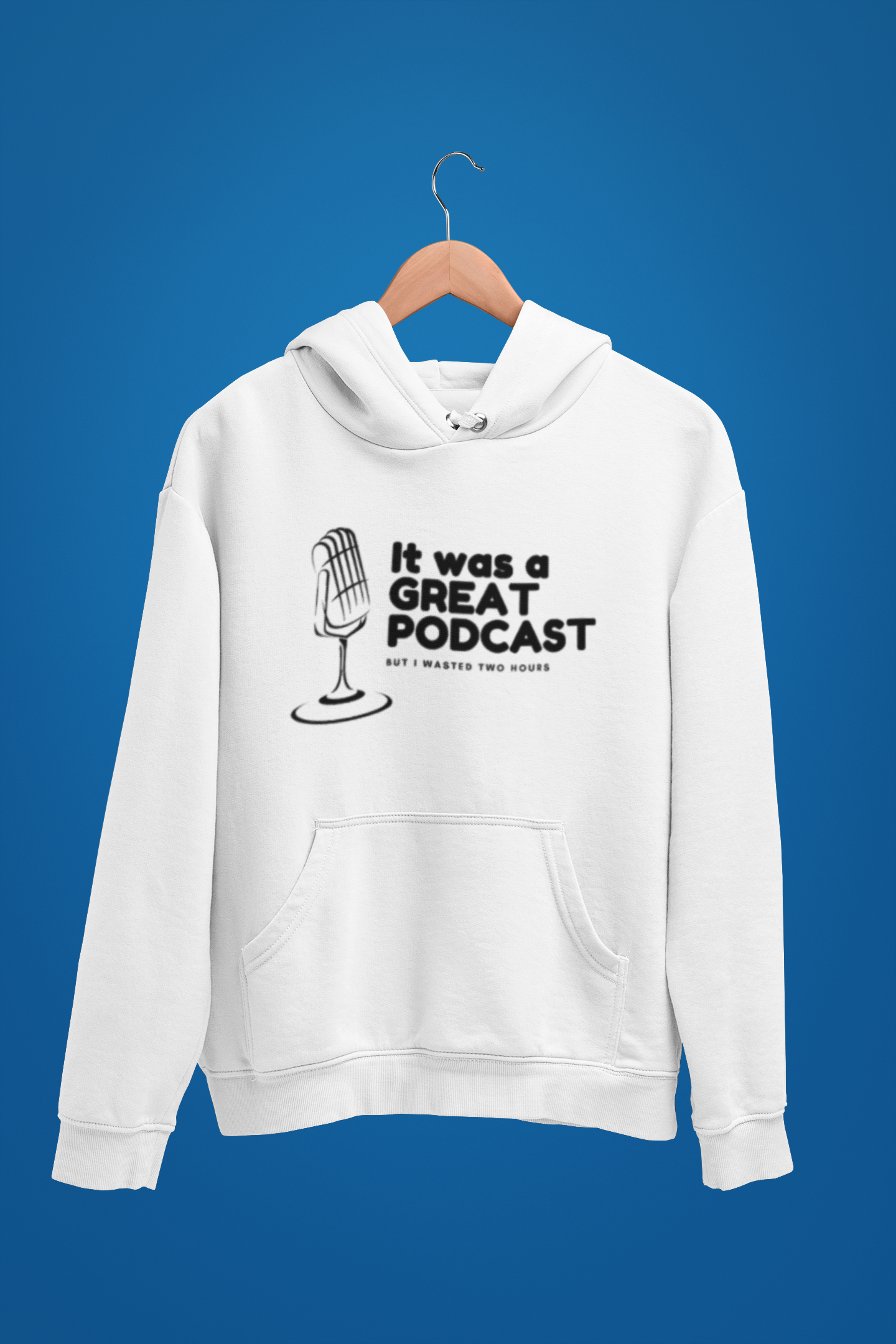 It was a Great Podcast Unisex Oversized Hoodie