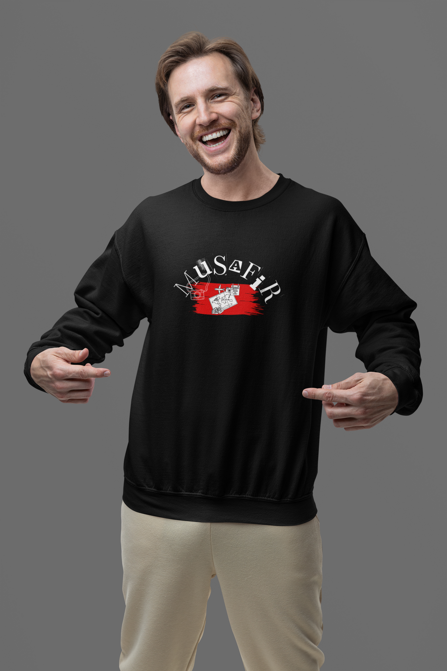 Musafir Unisex Oversized Sweatshirt