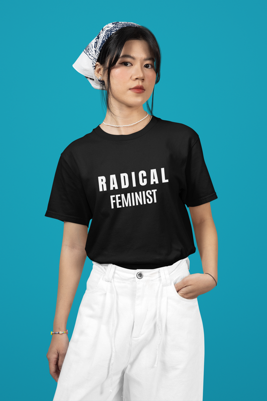 Radical Feminist Oversized Classic T-Shirt
