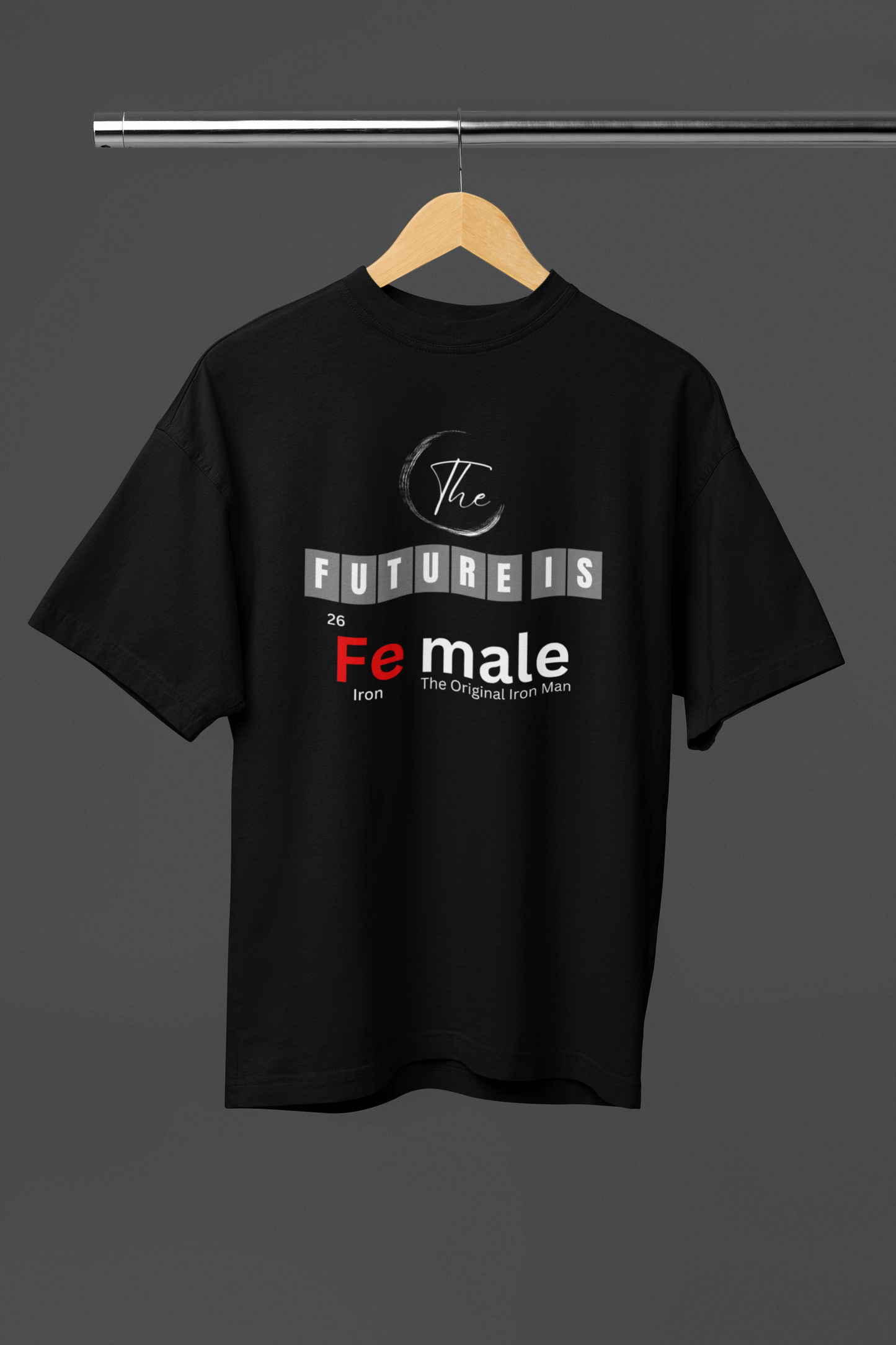 The Future is Female Oversized Classic T-Shirt