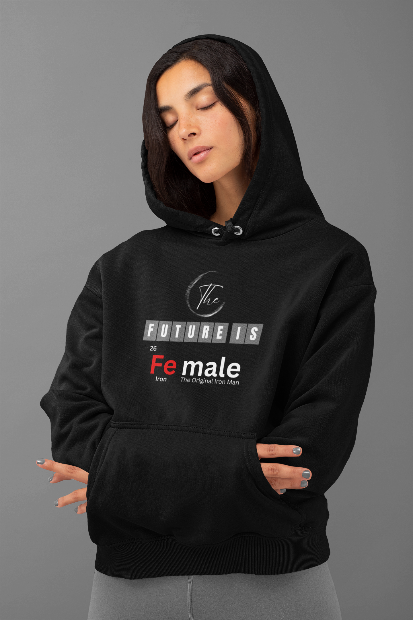 The Future is Female Oversized Hoodie