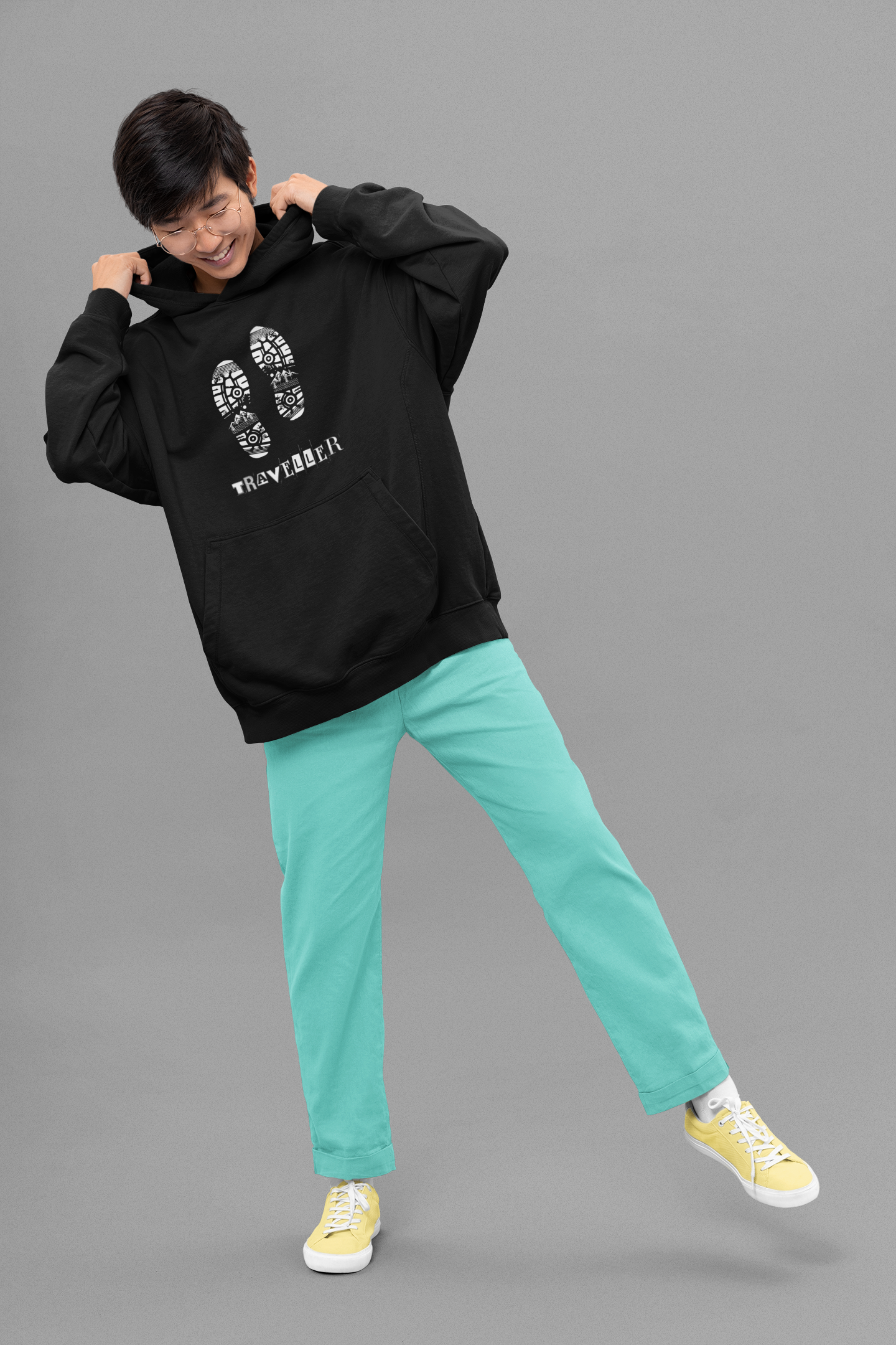 Traveller Unisex Oversized Hoodie