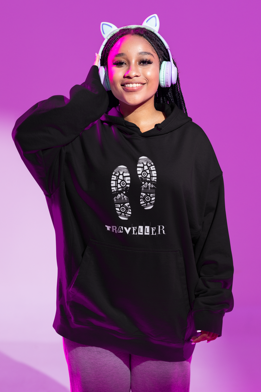 Traveller Unisex Oversized Hoodie