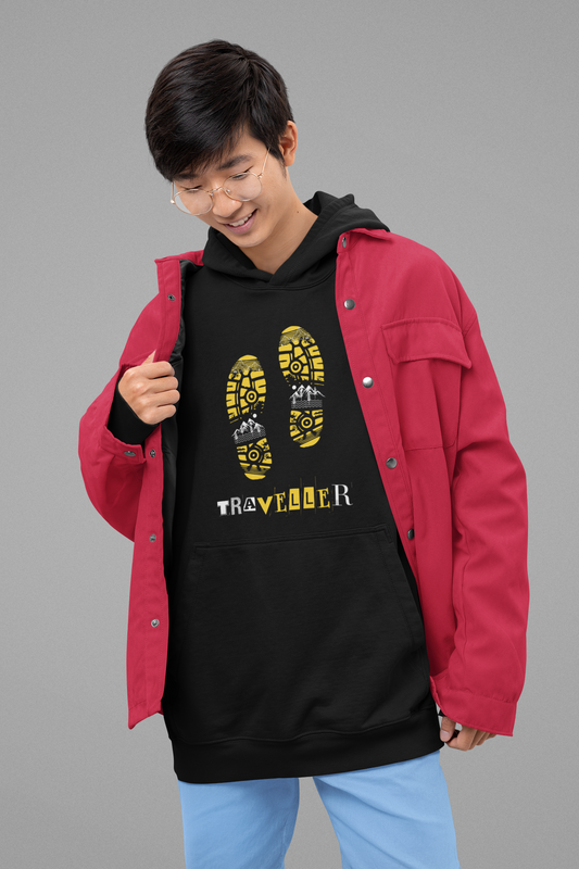 Traveller Unisex Oversized Hoodie